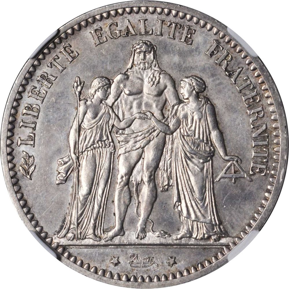 FRANCE. 10 Francs Essai in Silver, 1964. NGC MS-62., SP62 - PCGS