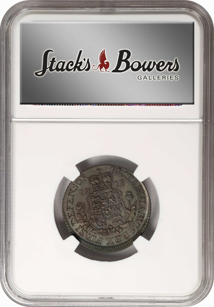 GREAT BRITAIN. Copper Guinea Pattern, 1813. London Mint. George