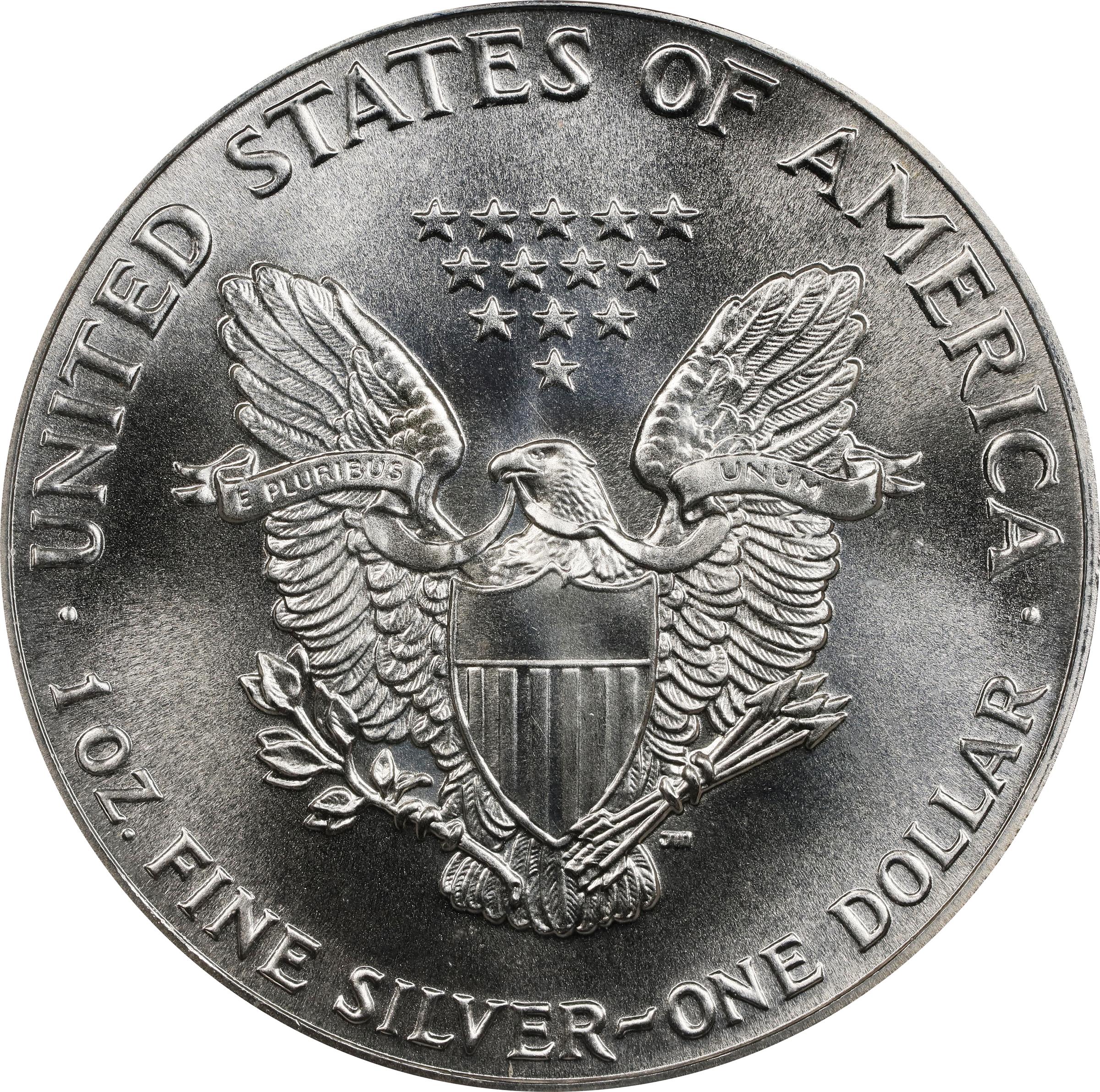 1986 Silver Eagle. MS-70 (ICG)., MS70 - PCGS Auction Prices