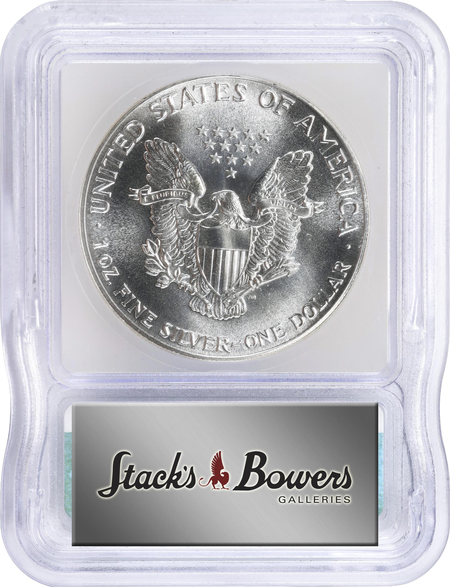 1986 Silver Eagle. MS-70 (ICG)., MS70 - PCGS Auction Prices