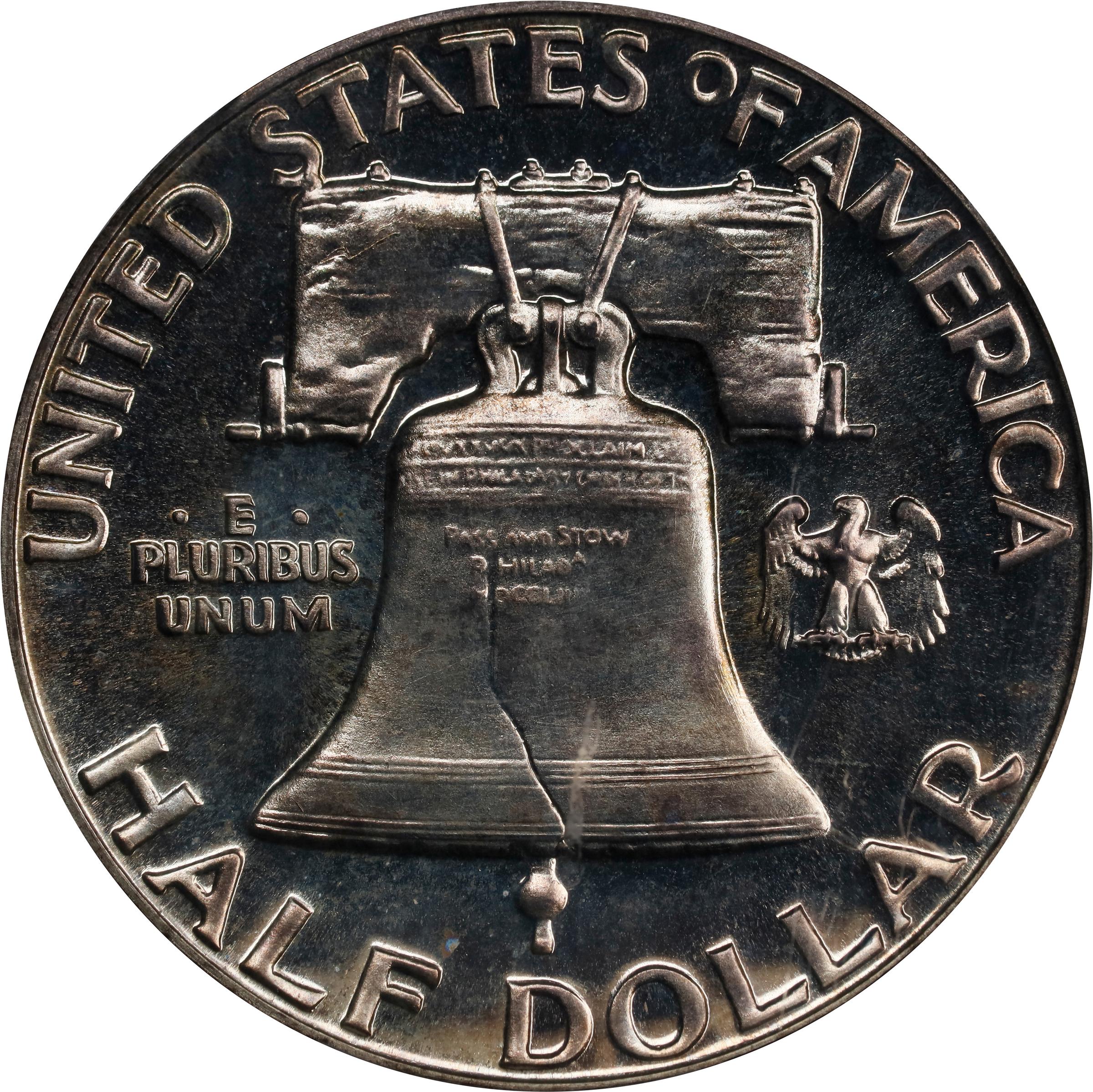 1954 Franklin Half Dollar. Proof-67 (PCGS). CAC., PR67 - PCGS