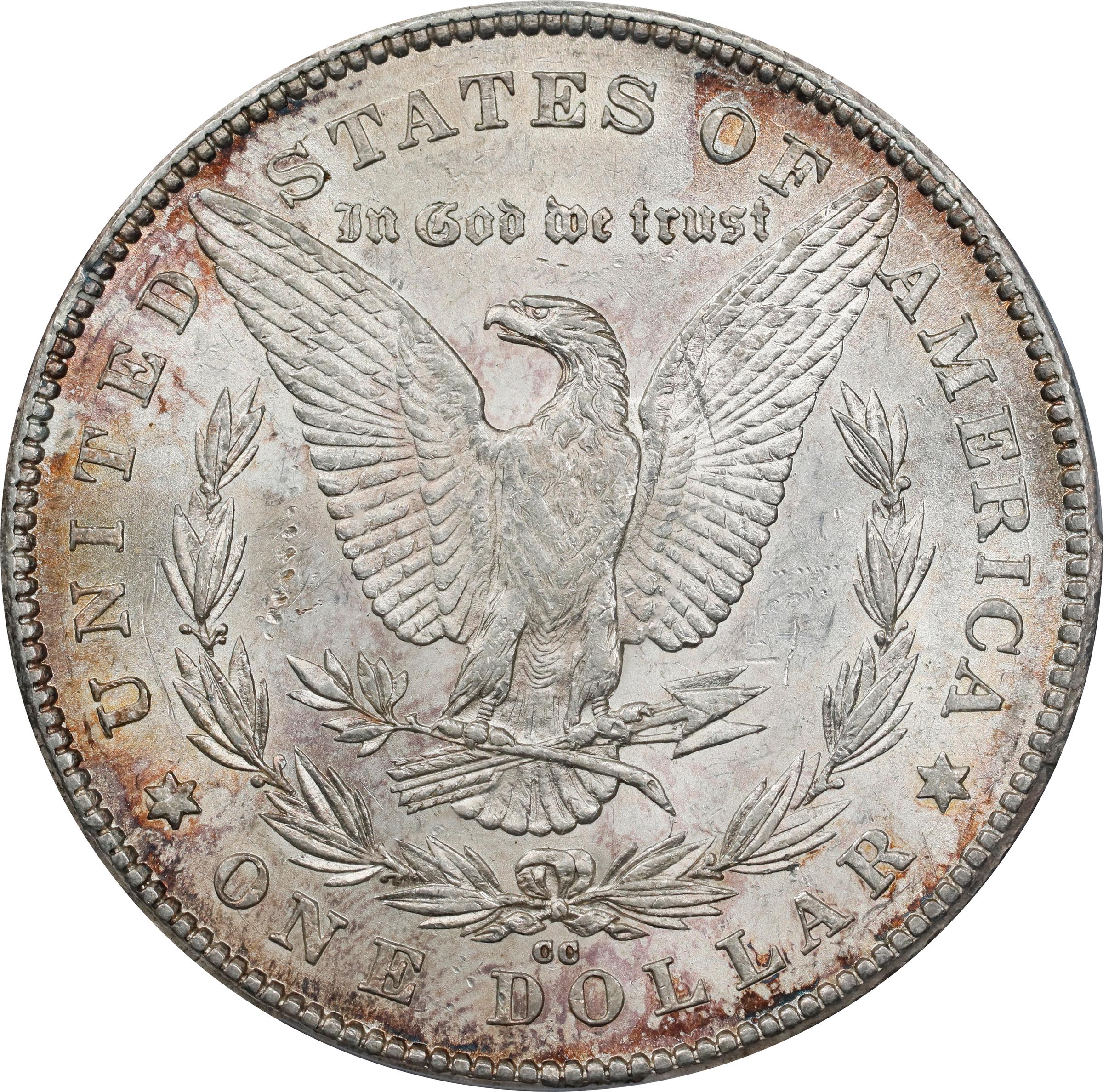 1878-CC Morgan Silver Dollar. AU-58 (PCGS)., AU58 - PCGS Auction