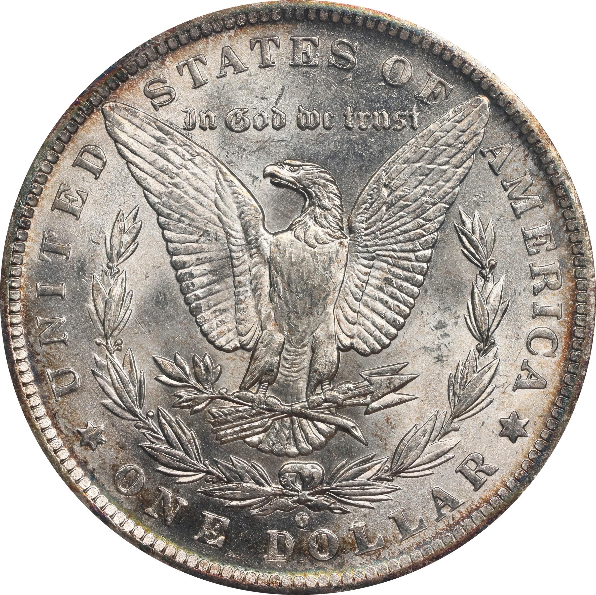 1884-O Morgan Silver Dollar. MS-63 (ANACS). OH., MS63 - PCGS