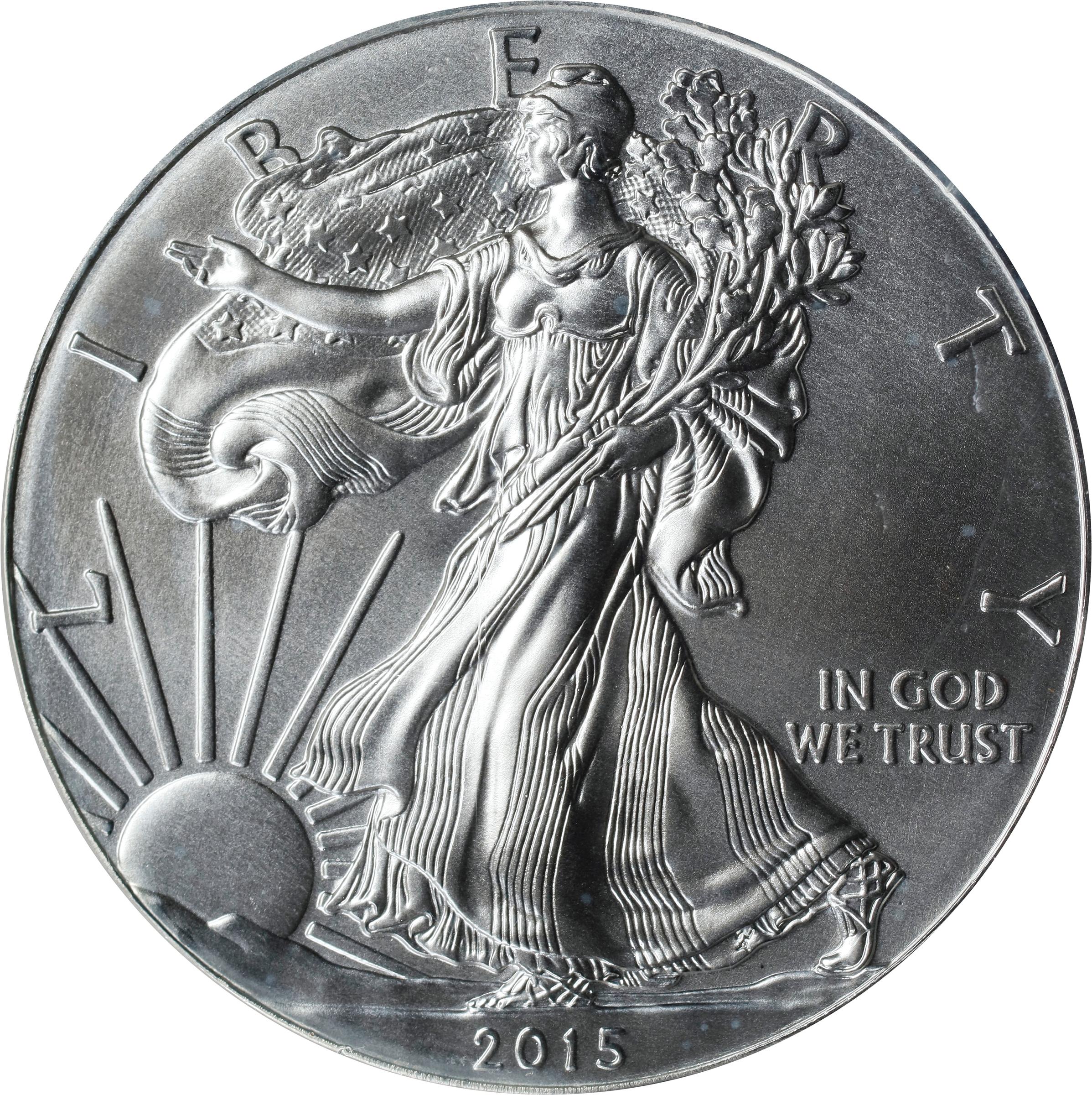 2015-(P) Silver Eagle. MS-70 (PCGS)., MS70 - PCGS Auction Prices