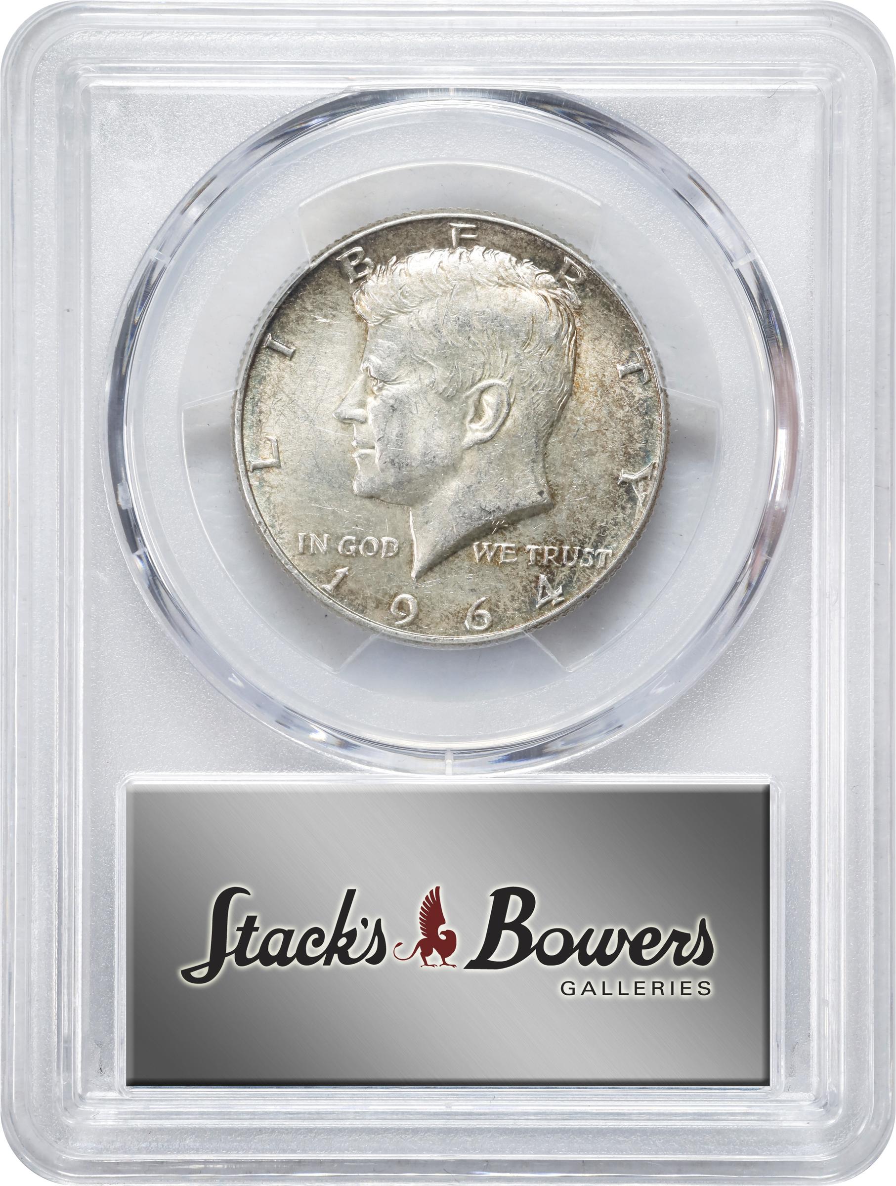 1964 Kennedy Half Dollar. AU-58 (PCGS)., AU58 - PCGS Auction Prices