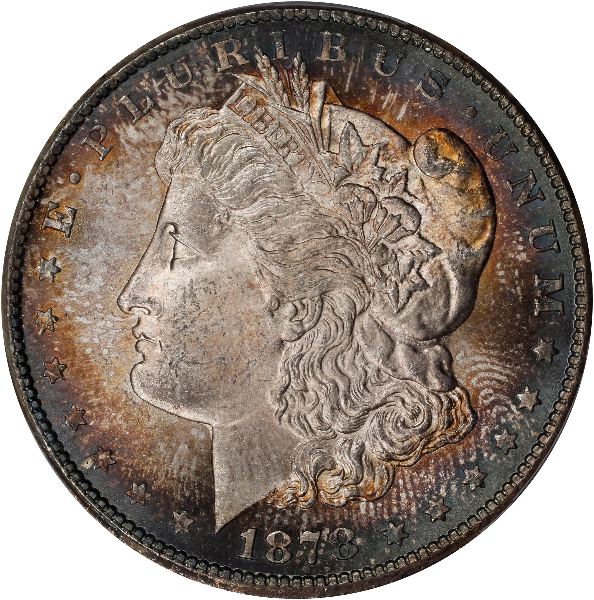 1878-CC Morgan Silver Dollar. MS-65 (PCGS)., MS65 - PCGS Auction
