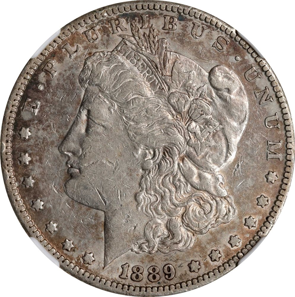 1889-CC Morgan Silver Dollar. EF-45 (NGC)., XF45 - PCGS Auction Prices