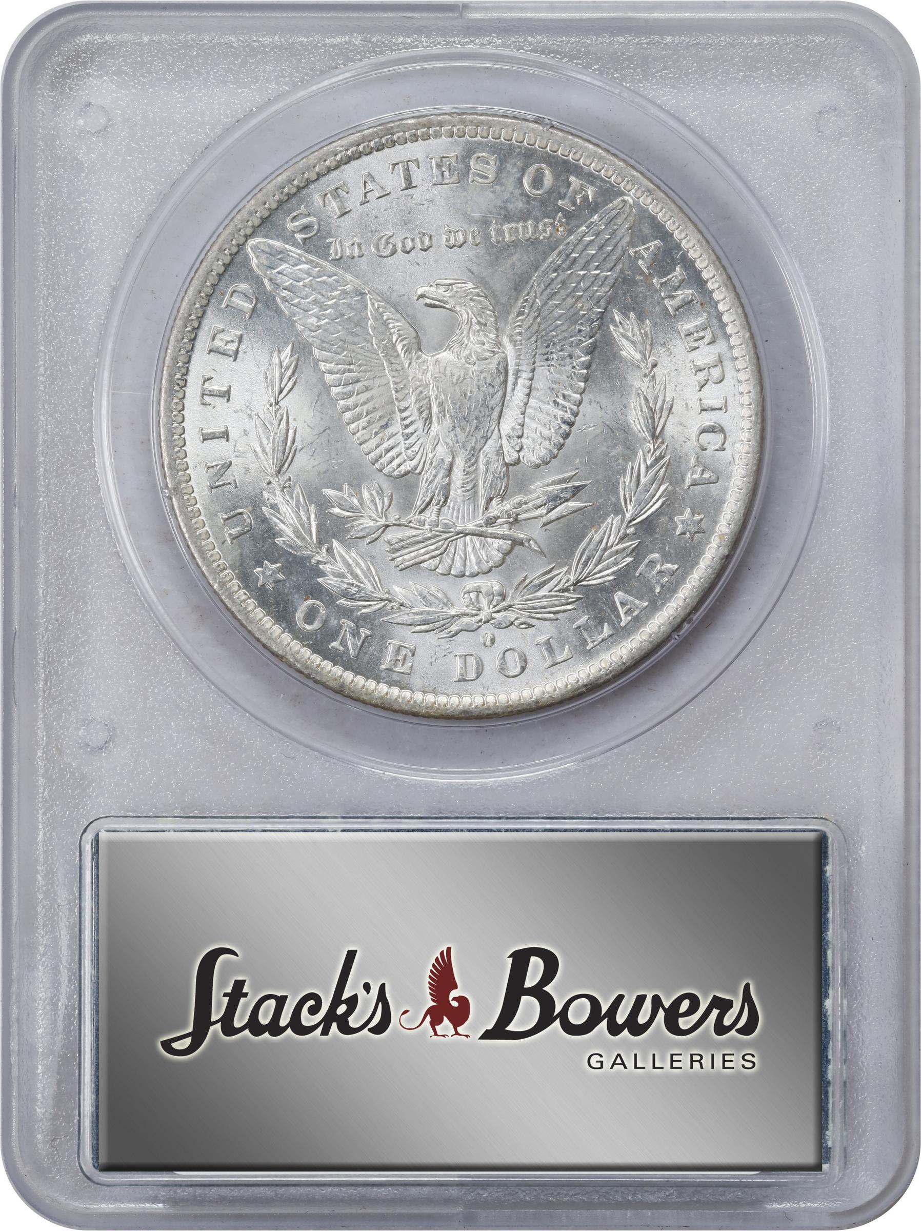 1884-O Morgan Silver Dollar. MS-63 (PCGS). OGH Generation 1.2