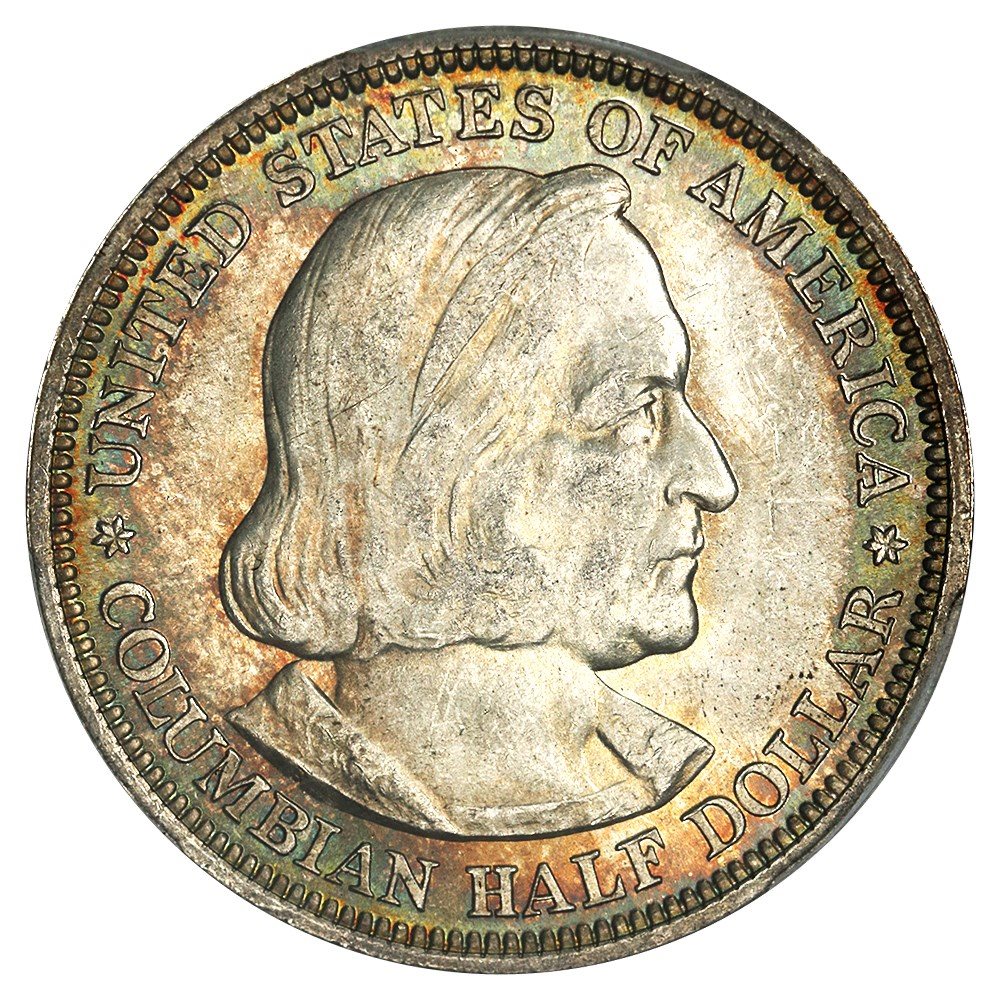 1893 Columbian 50c PCGS MS64, MS64 - PCGS Auction Prices