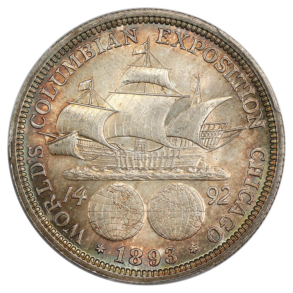 1893 Columbian 50c PCGS MS64, MS64 - PCGS Auction Prices