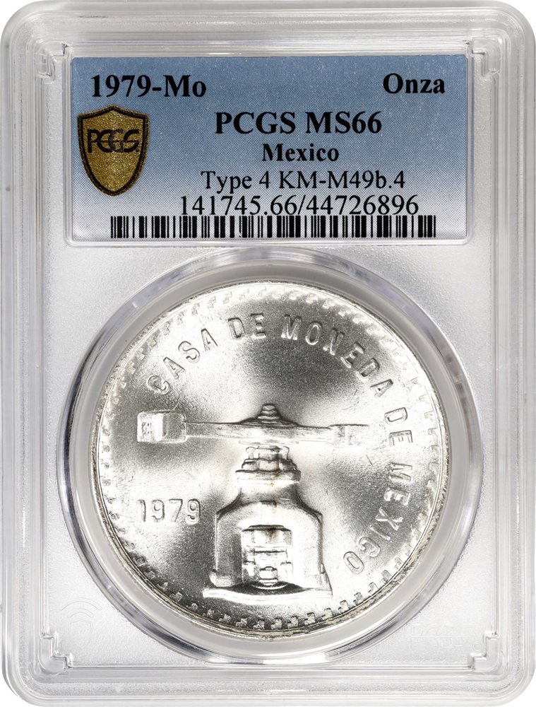 MEXICO. Onza, 1979-Mo. Mexico City Mint. PCGS MS-66., MS66 - PCGS
