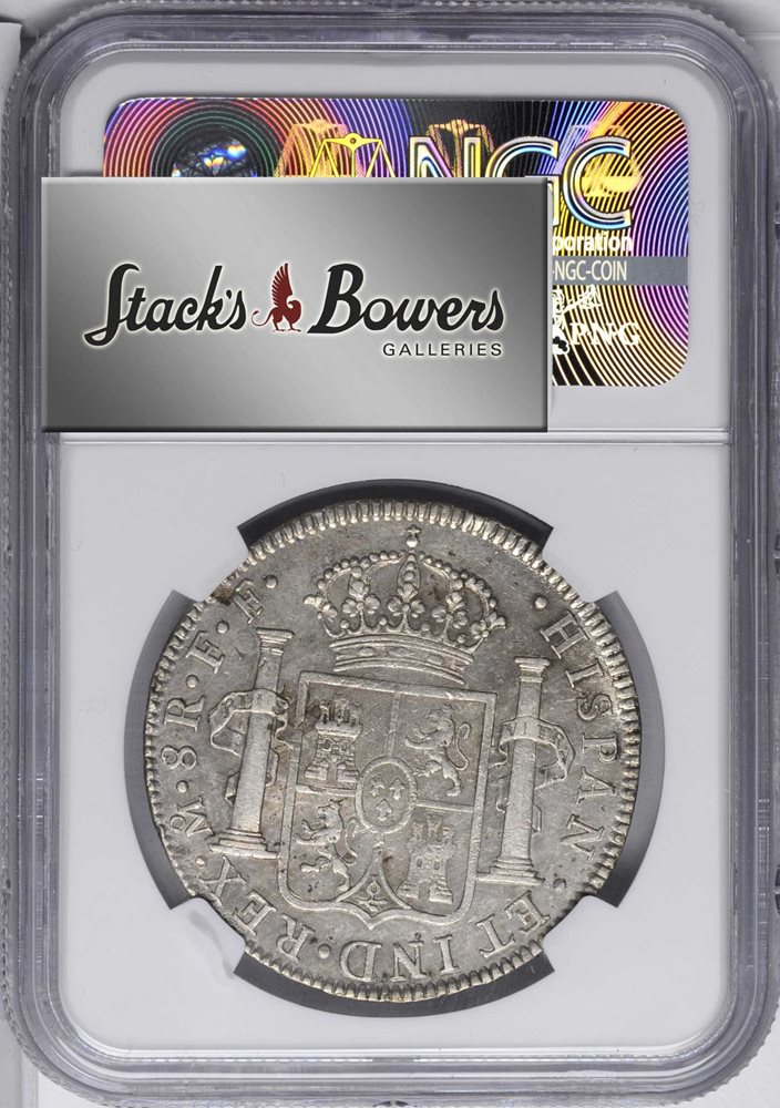 MEXICO. 8 Reales, 1779-Mo FF. Mexico City Mint. Charles III. NGC