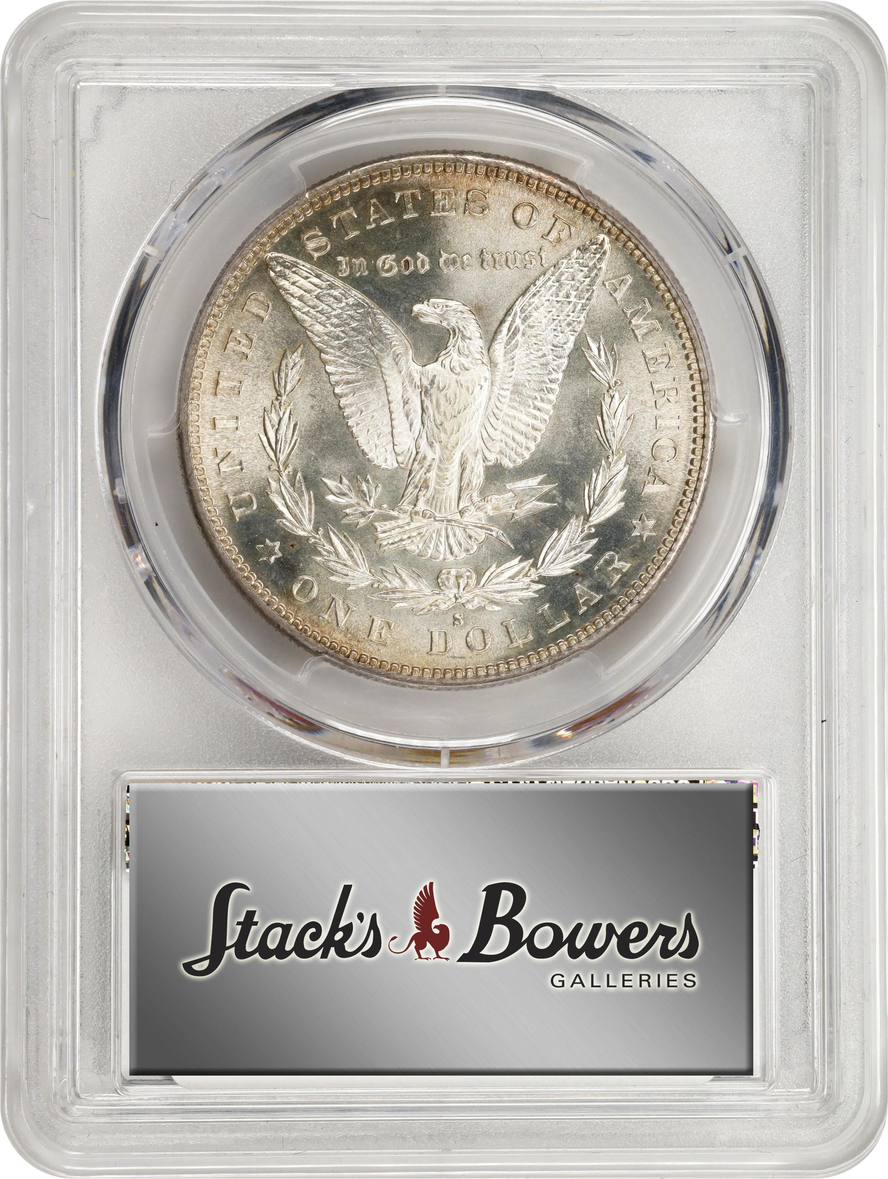 1884-S Morgan Silver Dollar. MS-67 (PCGS). CAC., MS67 - PCGS