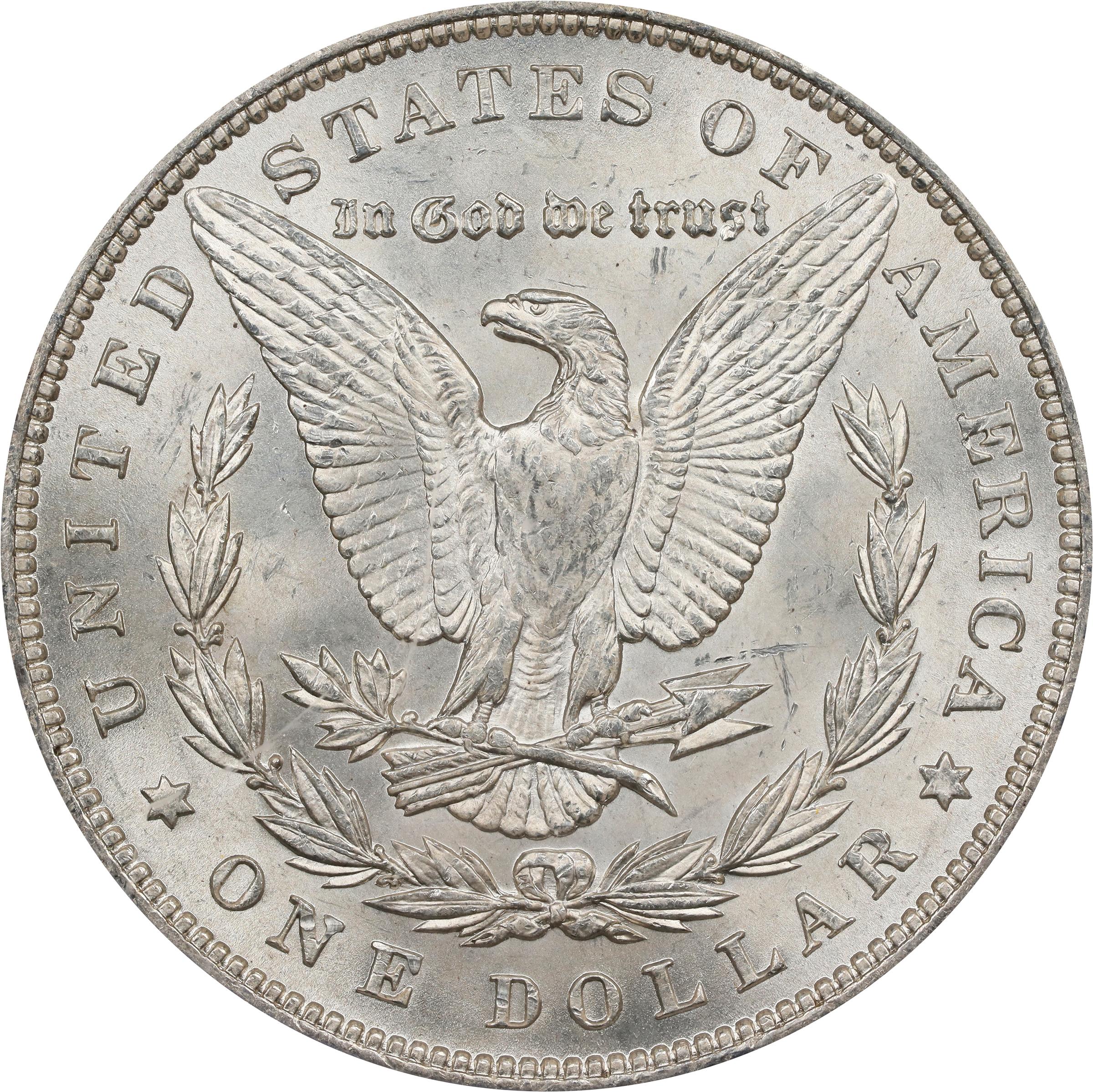 1896 Morgan Silver Dollar. MS-62 (PCGS)., MS62 - PCGS Auction Prices