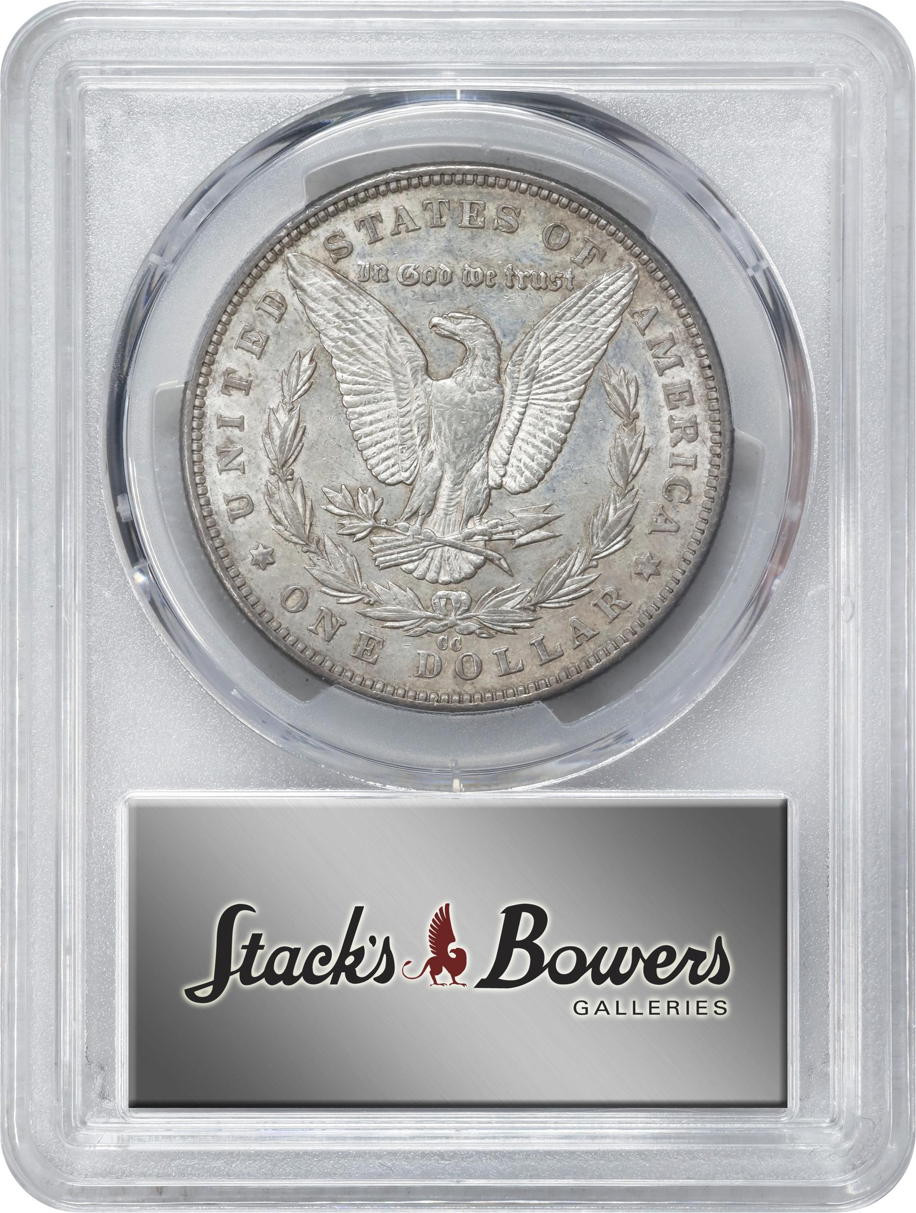 1890-CC Morgan Silver Dollar. AU-53 (PCGS)., AU53 - PCGS Auction 1890-CC Morgan Silver Dollar. AU-53 (PCGS)., AU53 - PCGS Auction