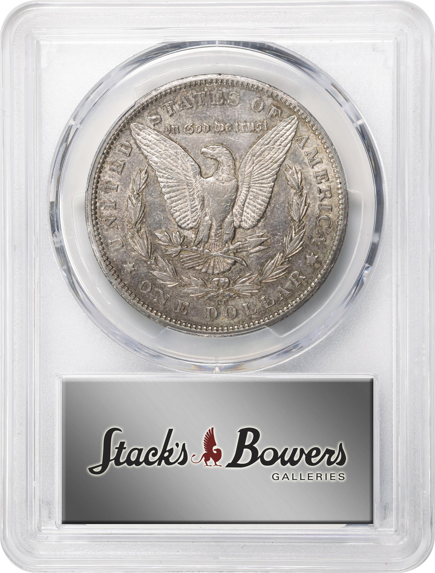 1893-CC Morgan Silver Dollar. AU-50 (PCGS)., AU50 - PCGS Auction