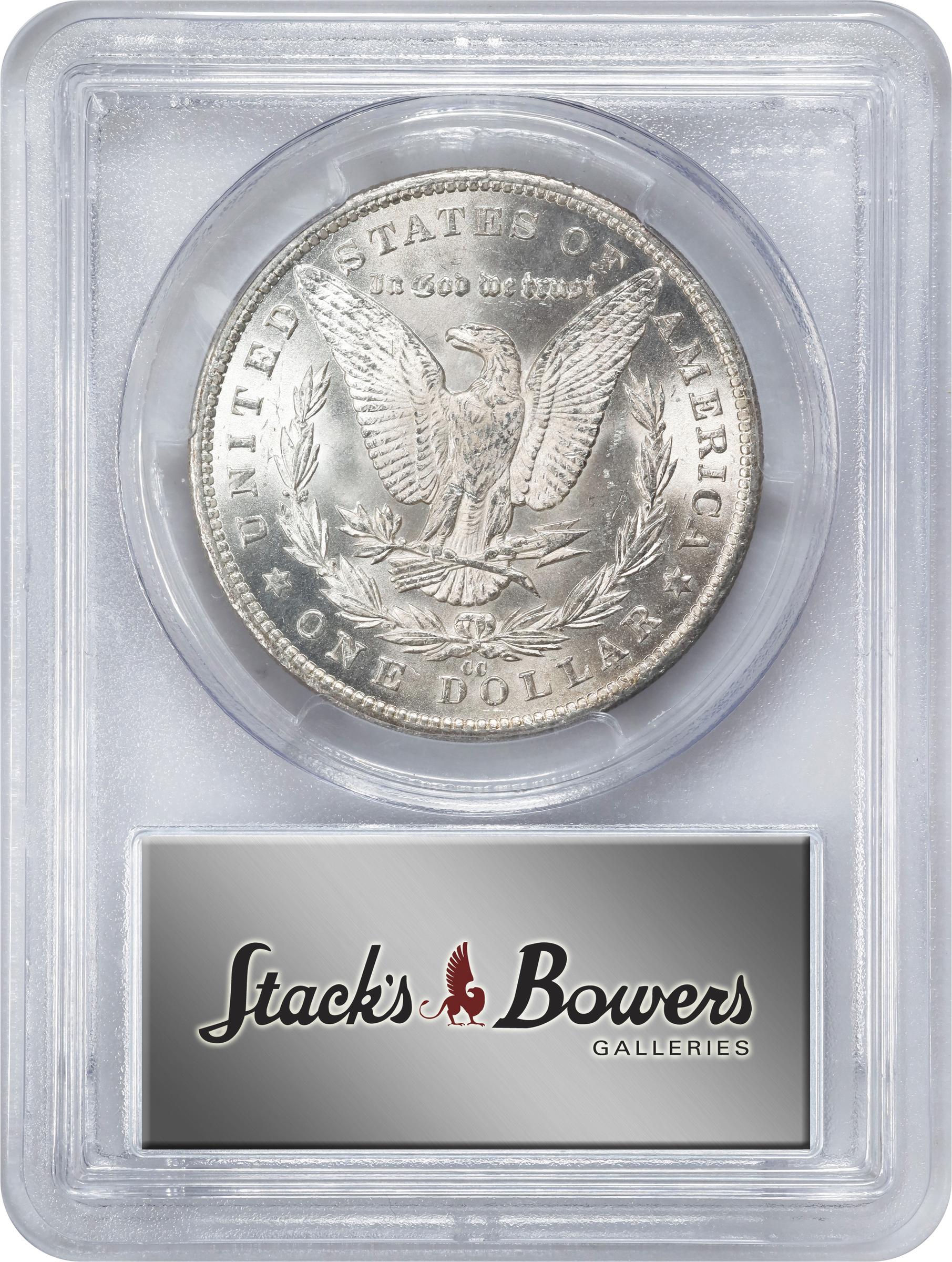 1881-CC Morgan Silver Dollar. MS-62 (PCGS)., MS62 - PCGS Auction