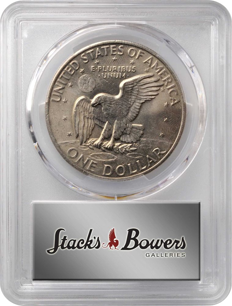 1972 Eisenhower Dollar. Type II Reverse. FS-901. MS-65+ (PCGS