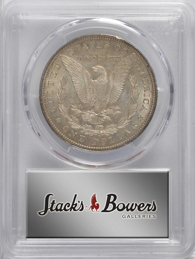 1886-S Morgan Silver Dollar. AU-58 (PCGS)., AU58 - PCGS