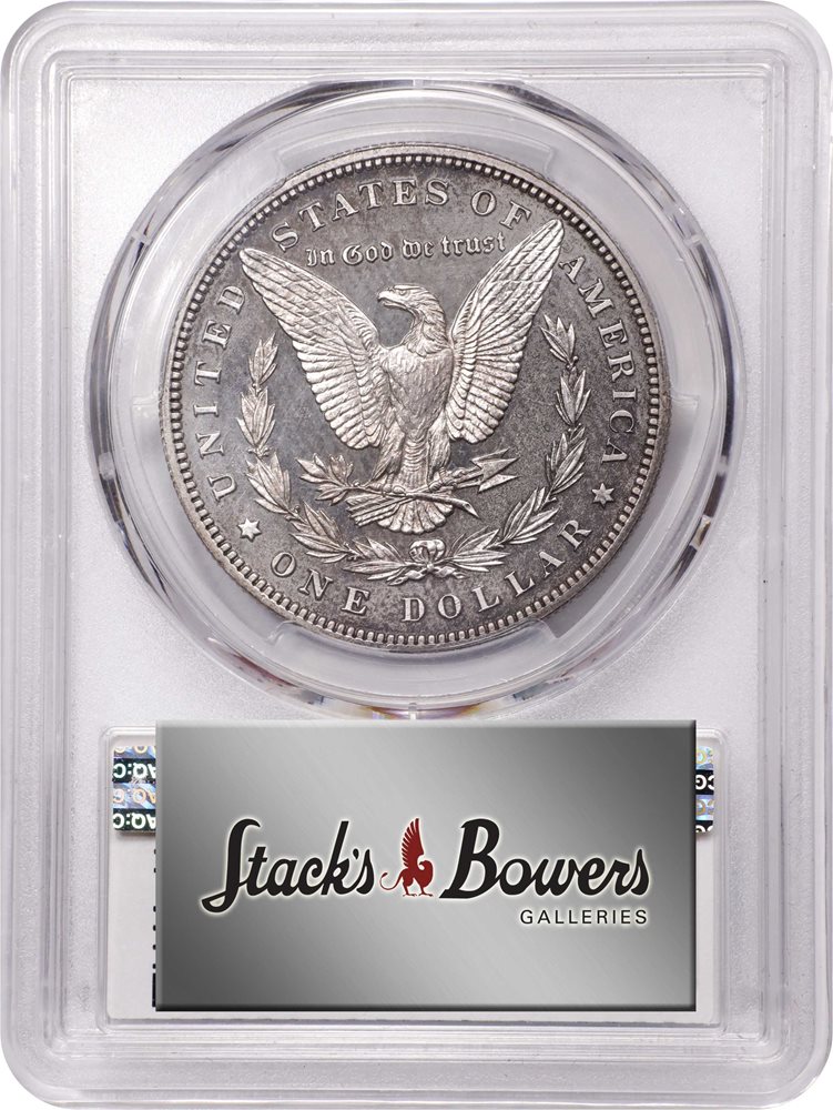 1895 Morgan Silver Dollar. Proof-64 (PCGS). CAC., PR64 - PCGS