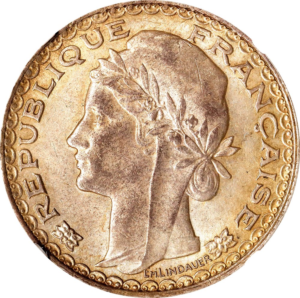 FRENCH INDO-CHINA. Piastre, 1931. Paris Mint. NGC MS-64., MS64BN