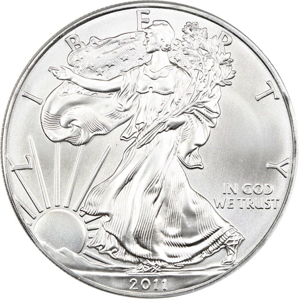 2011 MS70 アメリカンシルバーイーグル　アーリーリリース　25周年 2011 25th Anniversary Silver Eagle $1 ANACS MS70 (First Day