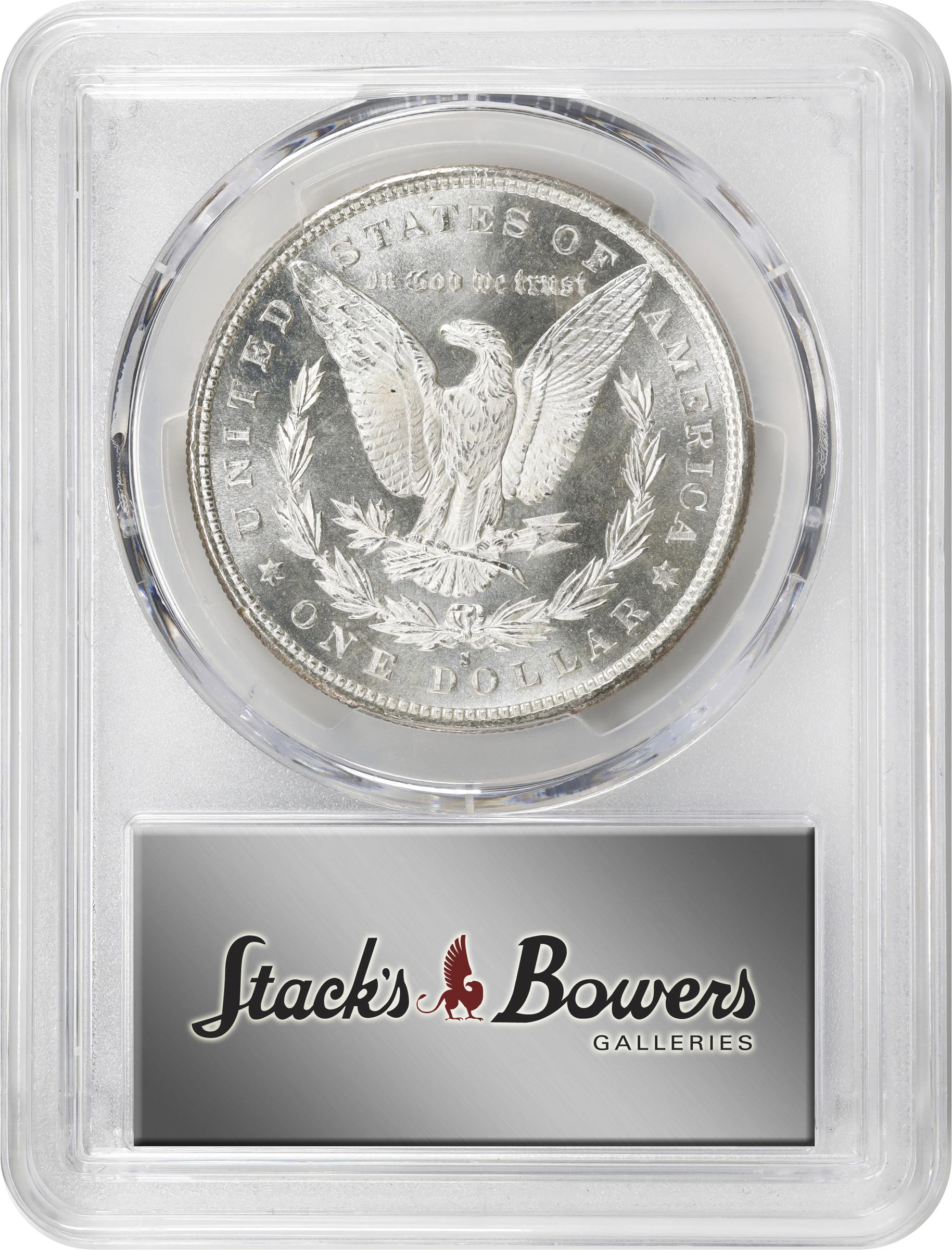 1880-S Morgan Silver Dollar. MS-66+ (PCGS)., MS66+ - PCGS Auction