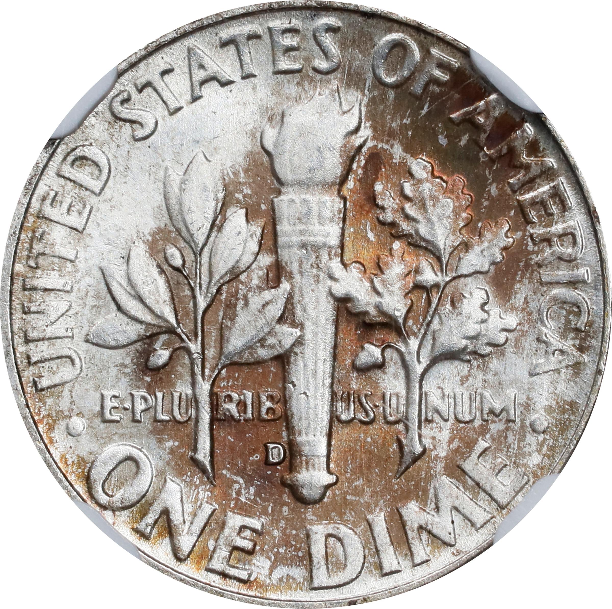 1964-D Roosevelt Dime. MS-68 * (NGC)., MS68 - PCGS Auction Prices