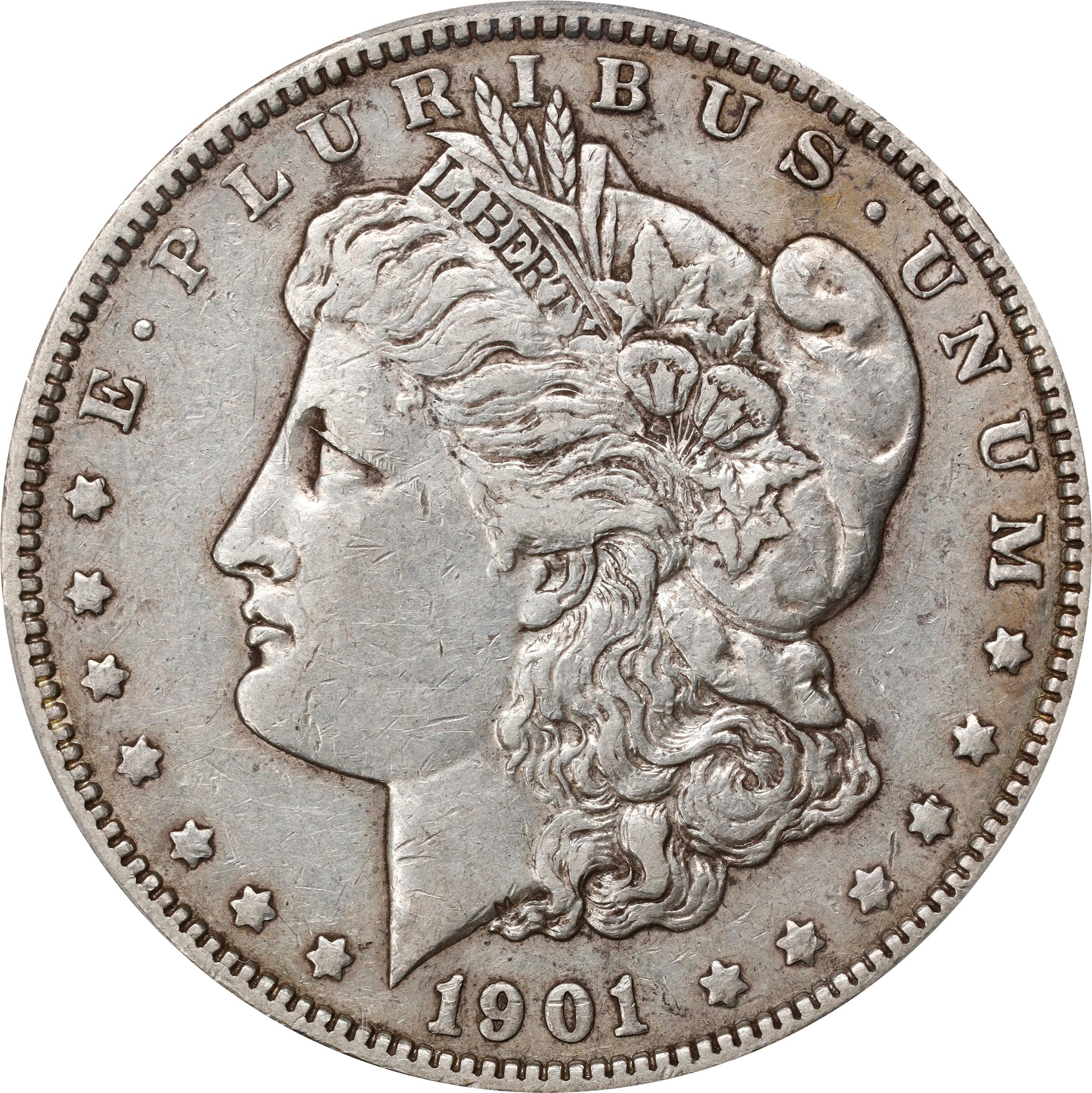 1901 Morgan Silver Dollar. EF-40 (PCGS)., XF40 - PCGS Auction Prices