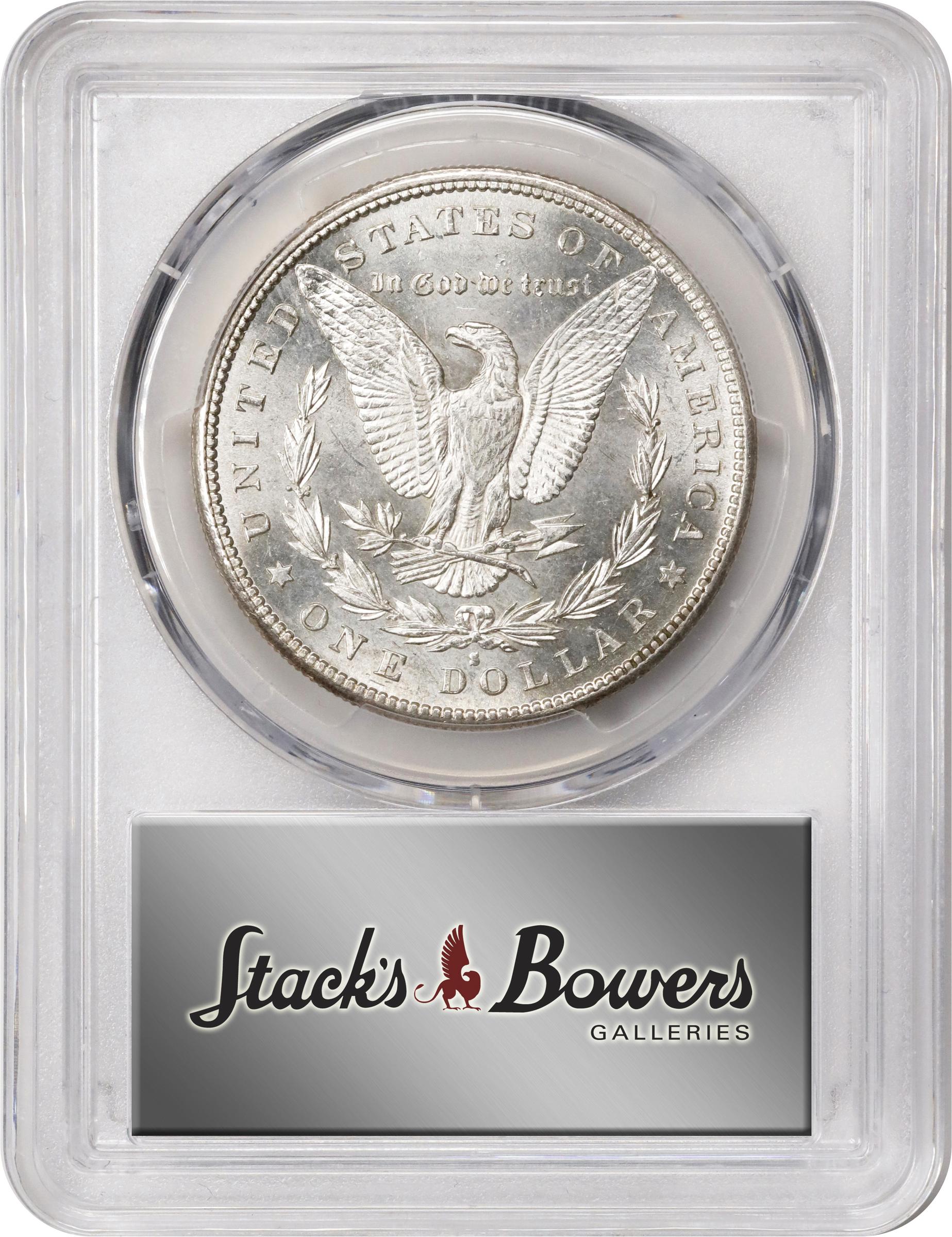 1887-S Morgan Silver Dollar. MS-63 (PCGS)., MS63 - PCGS Auction Prices