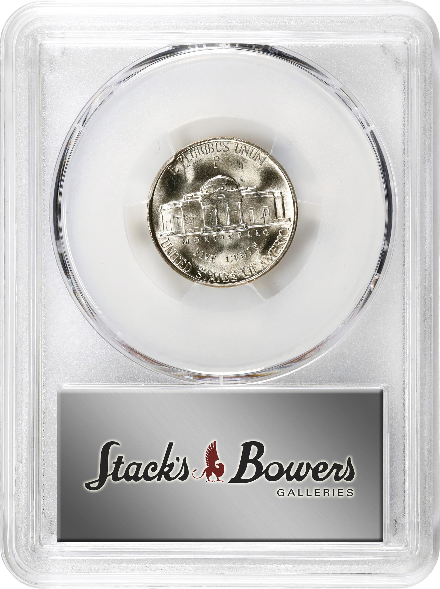 1945-P Jefferson Nickel. MS-66 FS (PCGS)., MS66FS - PCGS Auction