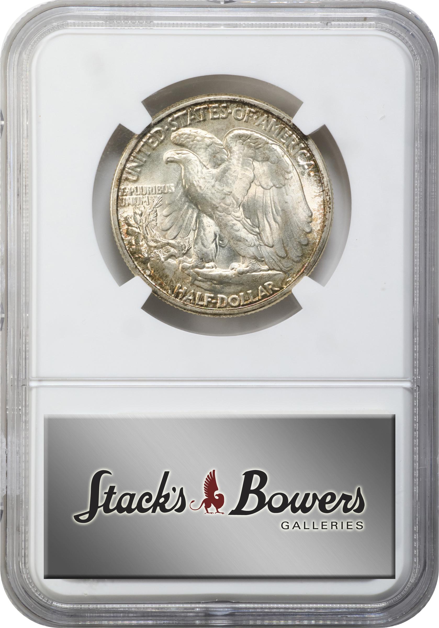 1947-D Walking Liberty Half Dollar. MS-67 (NGC)., MS67 - PCGS