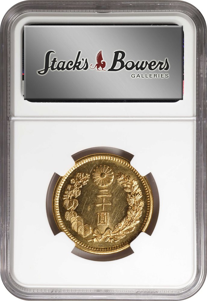 JAPAN. 20 Yen, Year 4 (1915). Osaka Mint. Yoshihito (Taisho). NGC