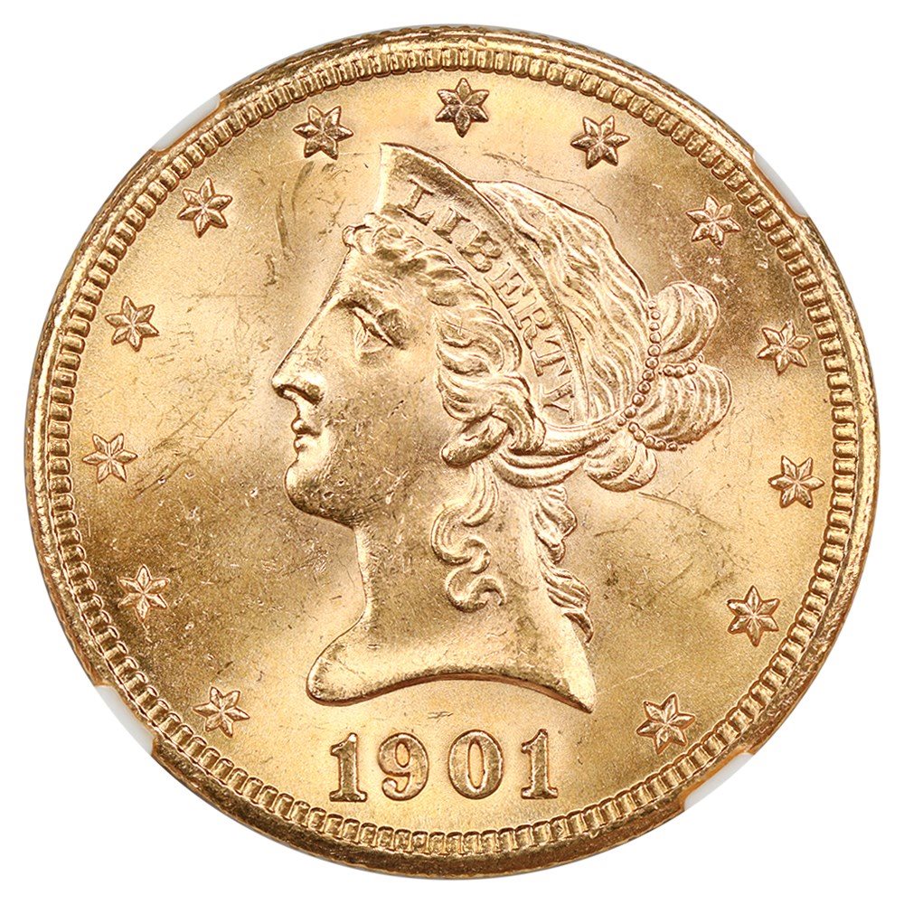 1901-S $10 NGC/CAC MS64+, MS64+ - PCGS Auction Prices 1901-S $10 NGC/CAC MS64+, MS64+ - PCGS Auction Prices