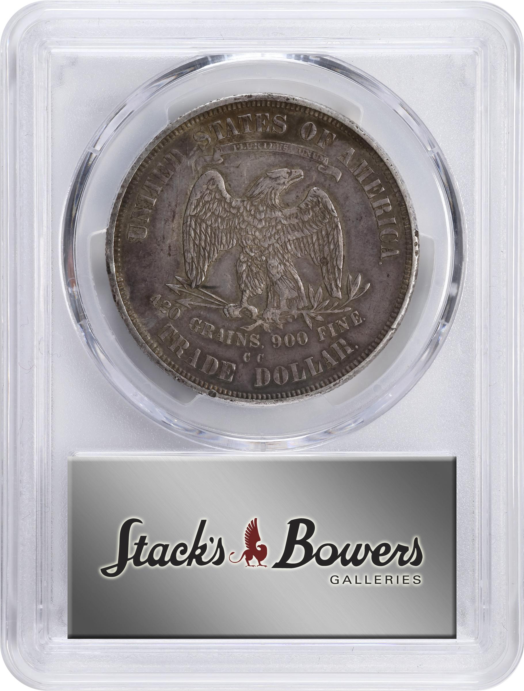 1875-CC Trade Dollar. EF-45 (PCGS)., XF45 - PCGS Auction Prices