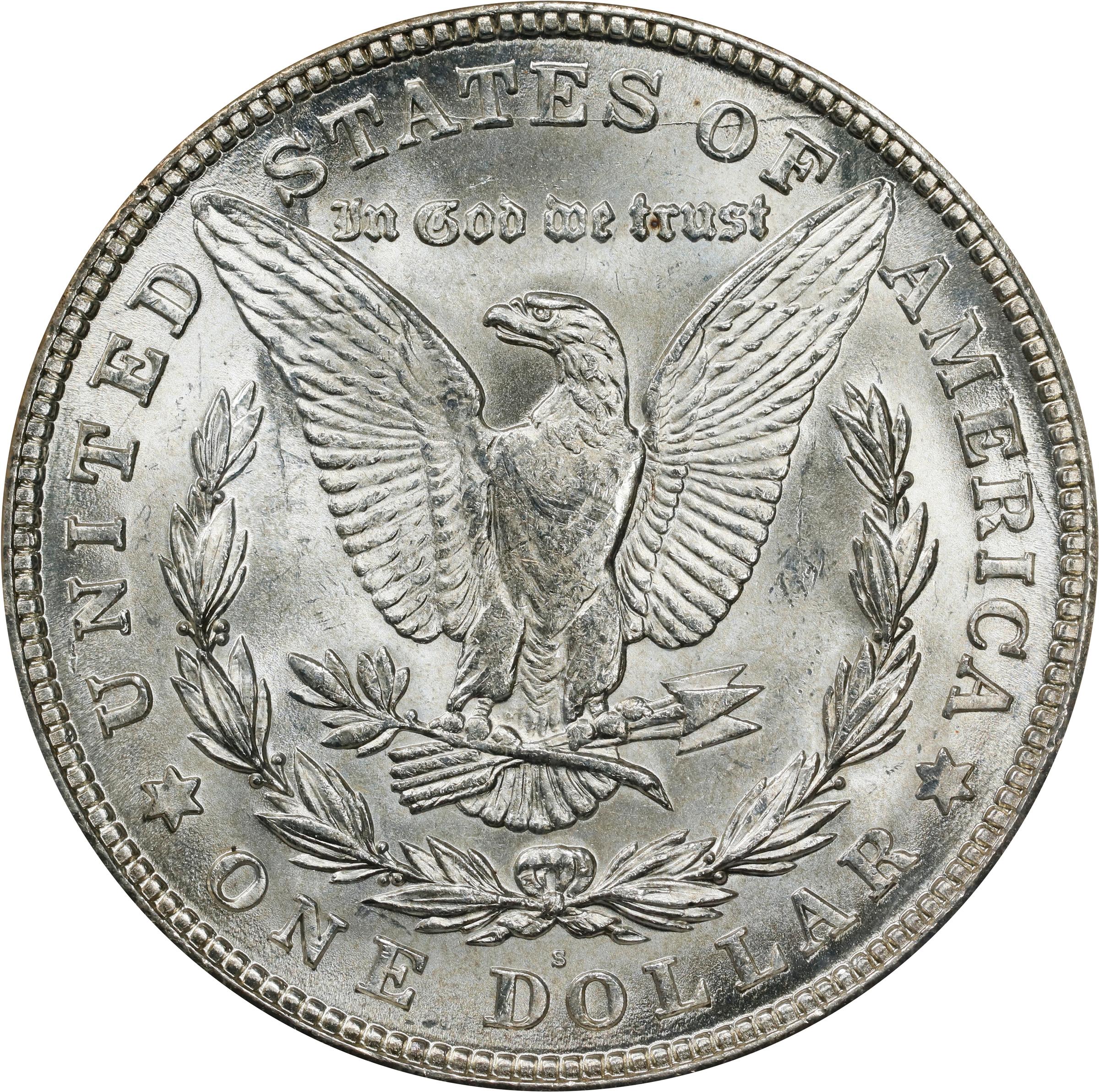 1921-S Morgan Silver Dollar. MS-64 (NGC)., MS64 - PCGS Auction Prices