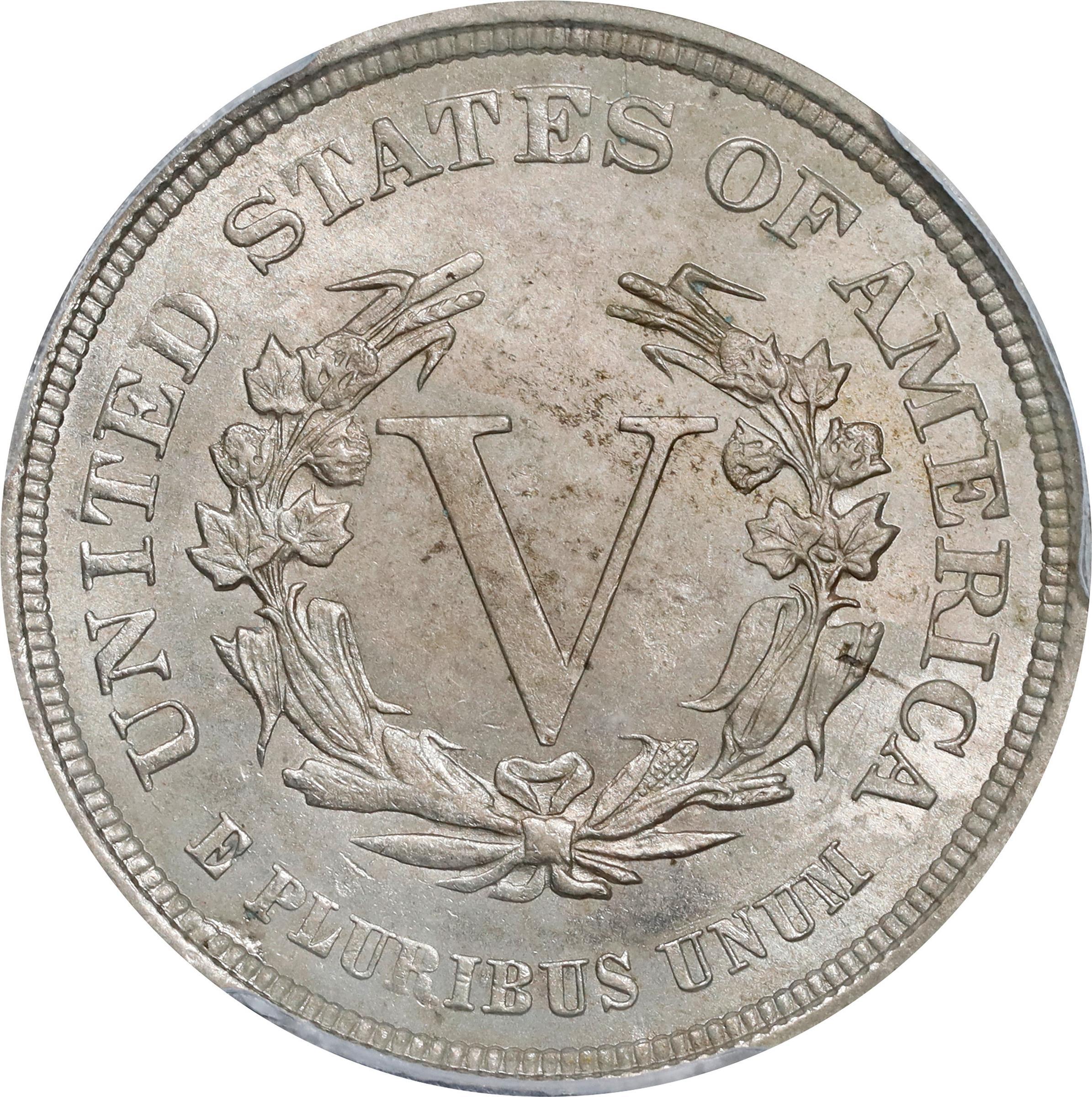 1883 Liberty Head Nickel. No CENTS. MS-63 (PCGS)., MS63 - PCGS