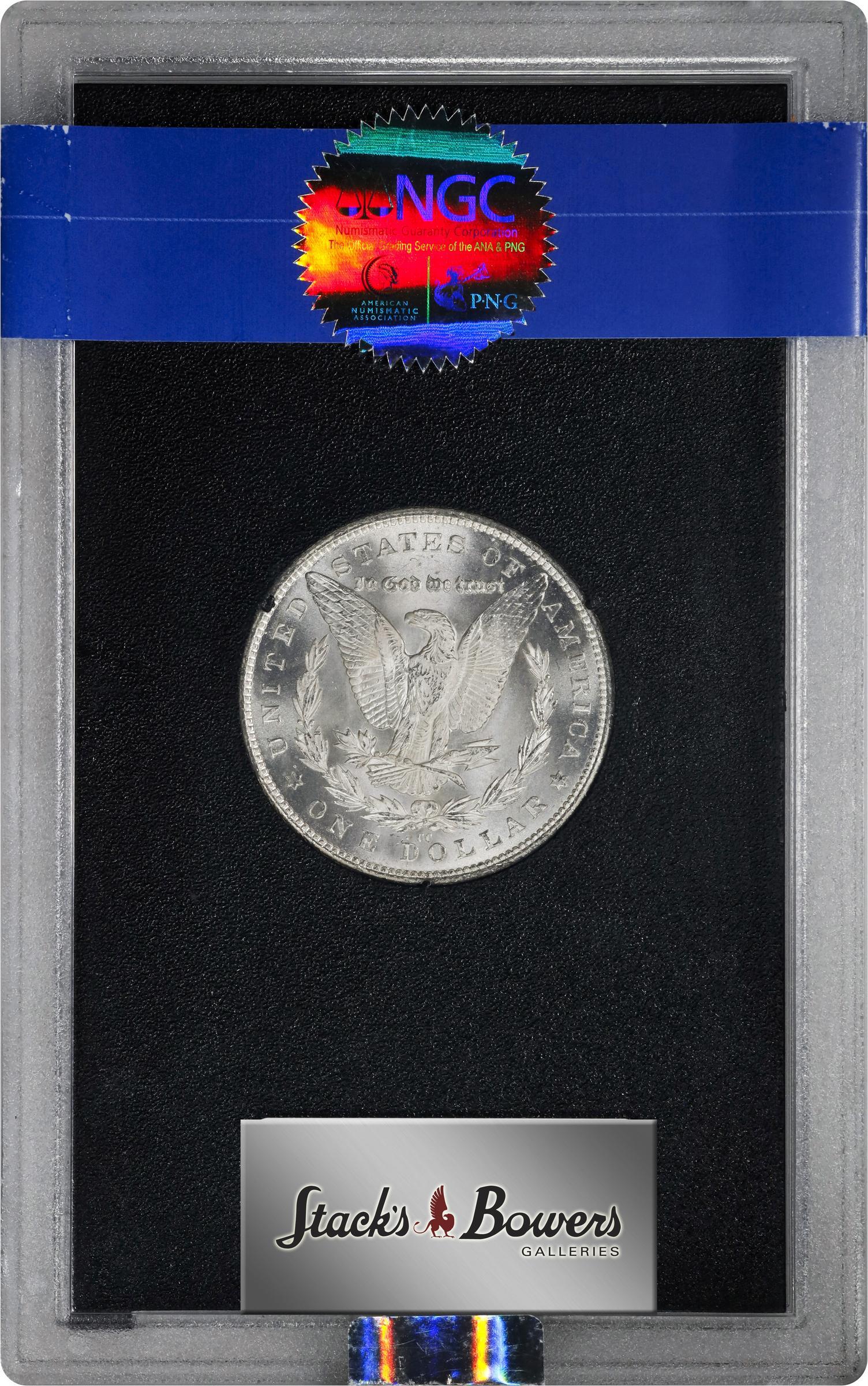 1880-CC GSA Morgan Silver Dollar. MS-62 (NGC). CAC., MS62 - PCGS