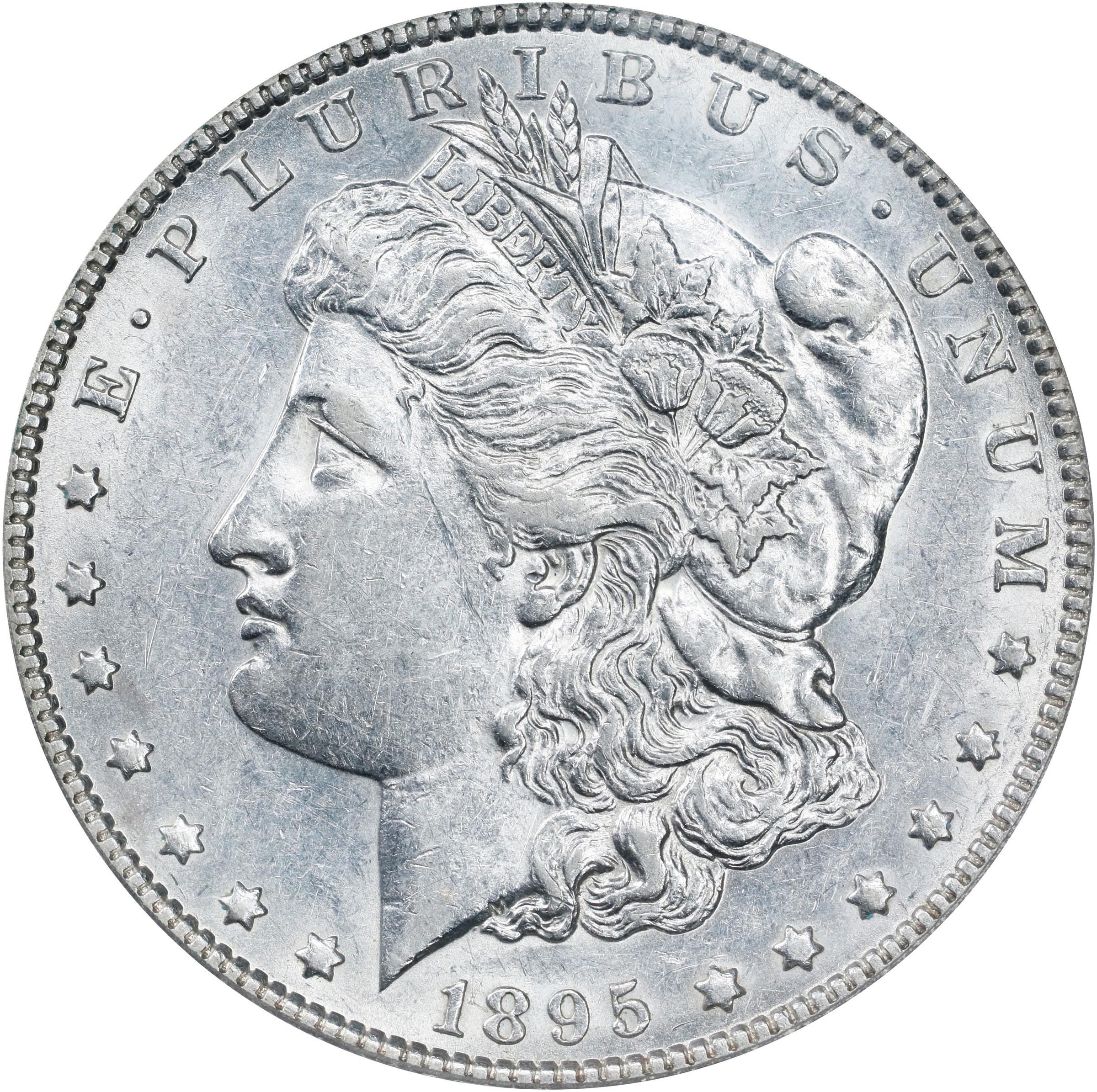 1895-O Morgan Silver Dollar. AU-50 (PCGS)., AU50 - PCGS Auction Prices