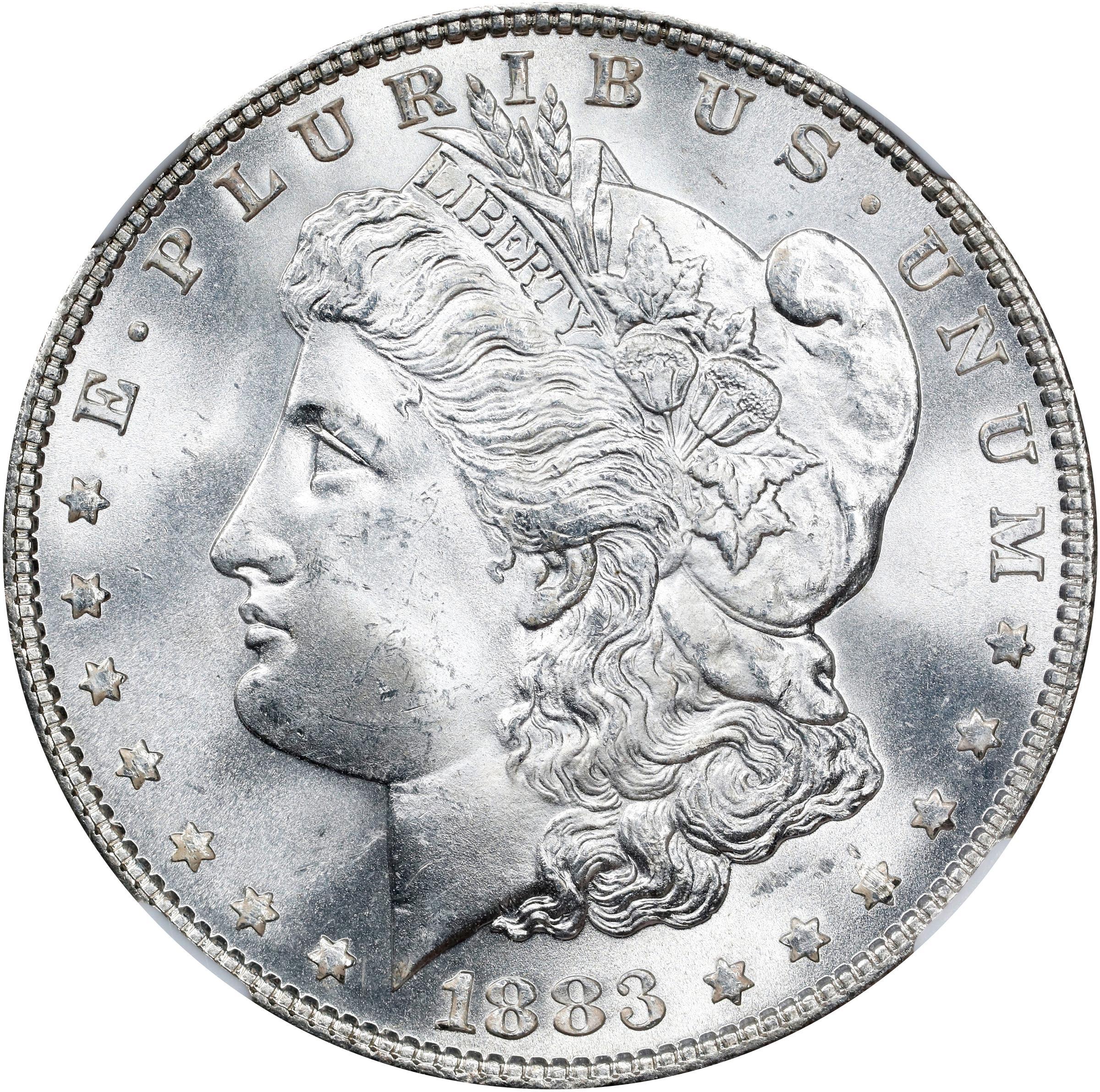 1883 Morgan Silver Dollar. MS-66 (NGC)., MS66 - PCGS Auction Prices