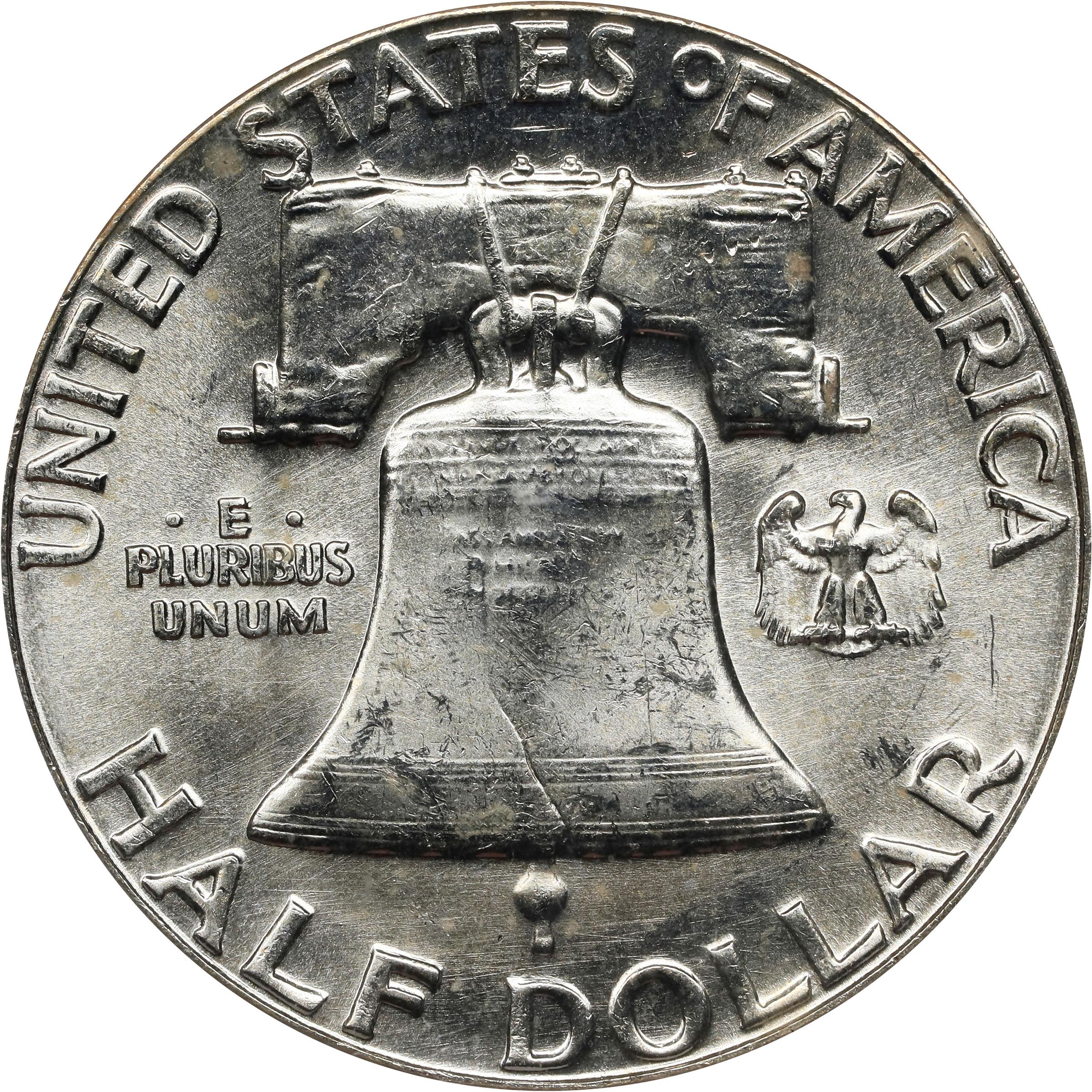 1963 Franklin Half Dollar. MS-64 FBL (PCGS)., MS64FBL - PCGS