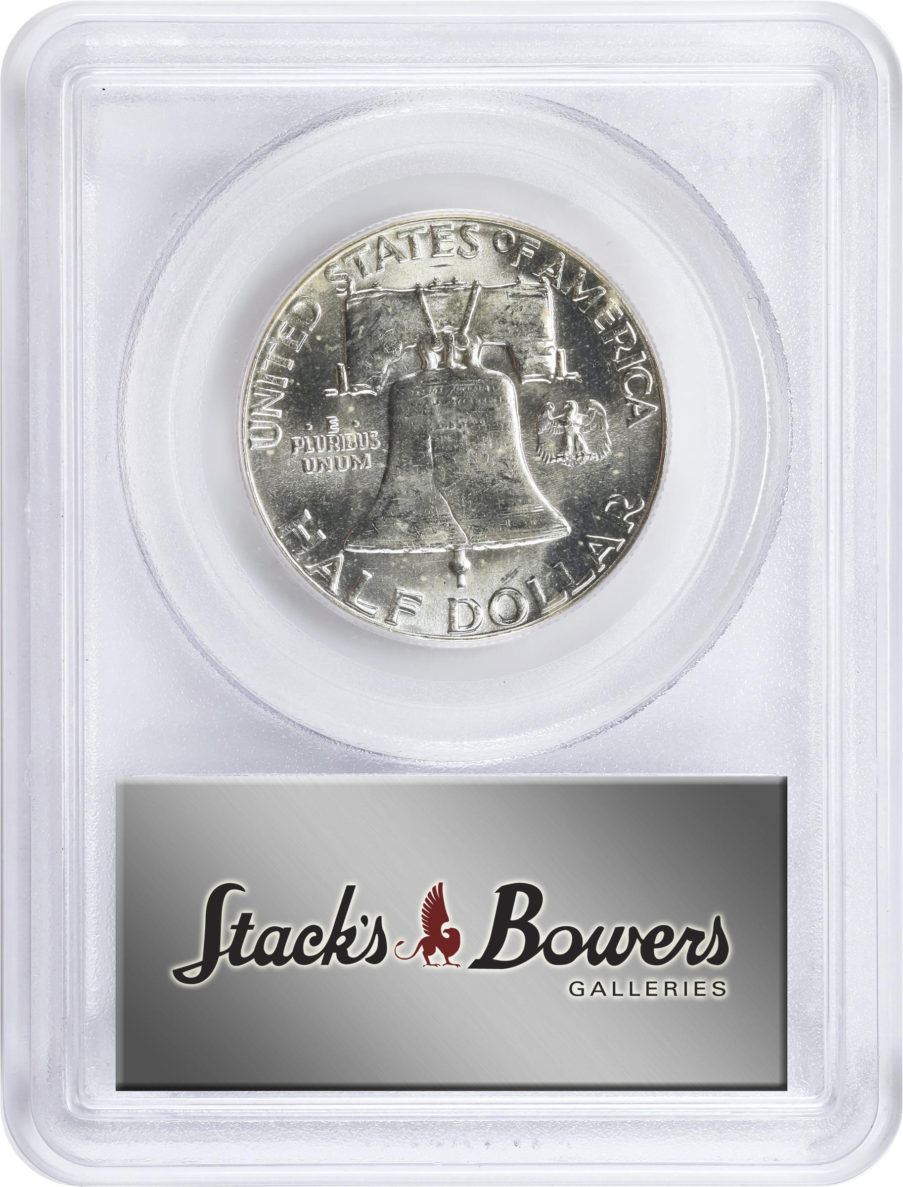1963 Franklin Half Dollar. MS-64 FBL (PCGS)., MS64FBL - PCGS