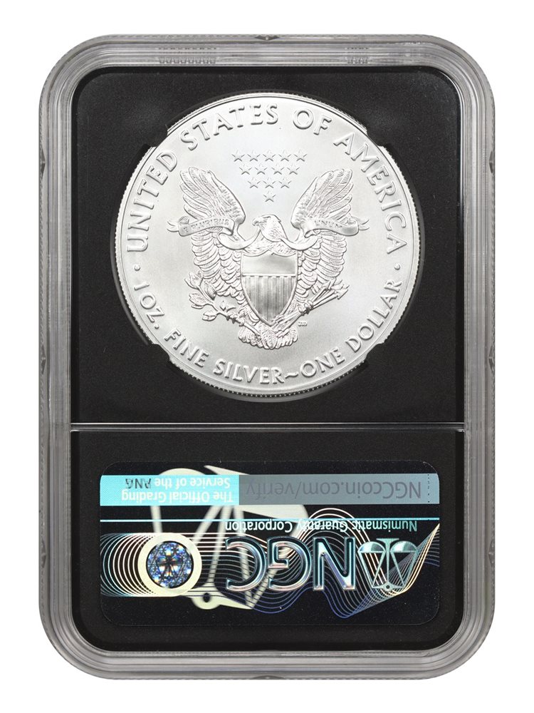 2020 Silver Eagle $1 NGC MS70 (First Day of Issue, Mercanti