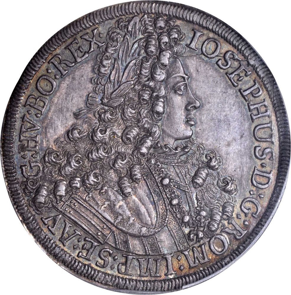 AUSTRIA. Taler, 1711. Hall Mint. Joseph I (1705-11). PCGS MS-64