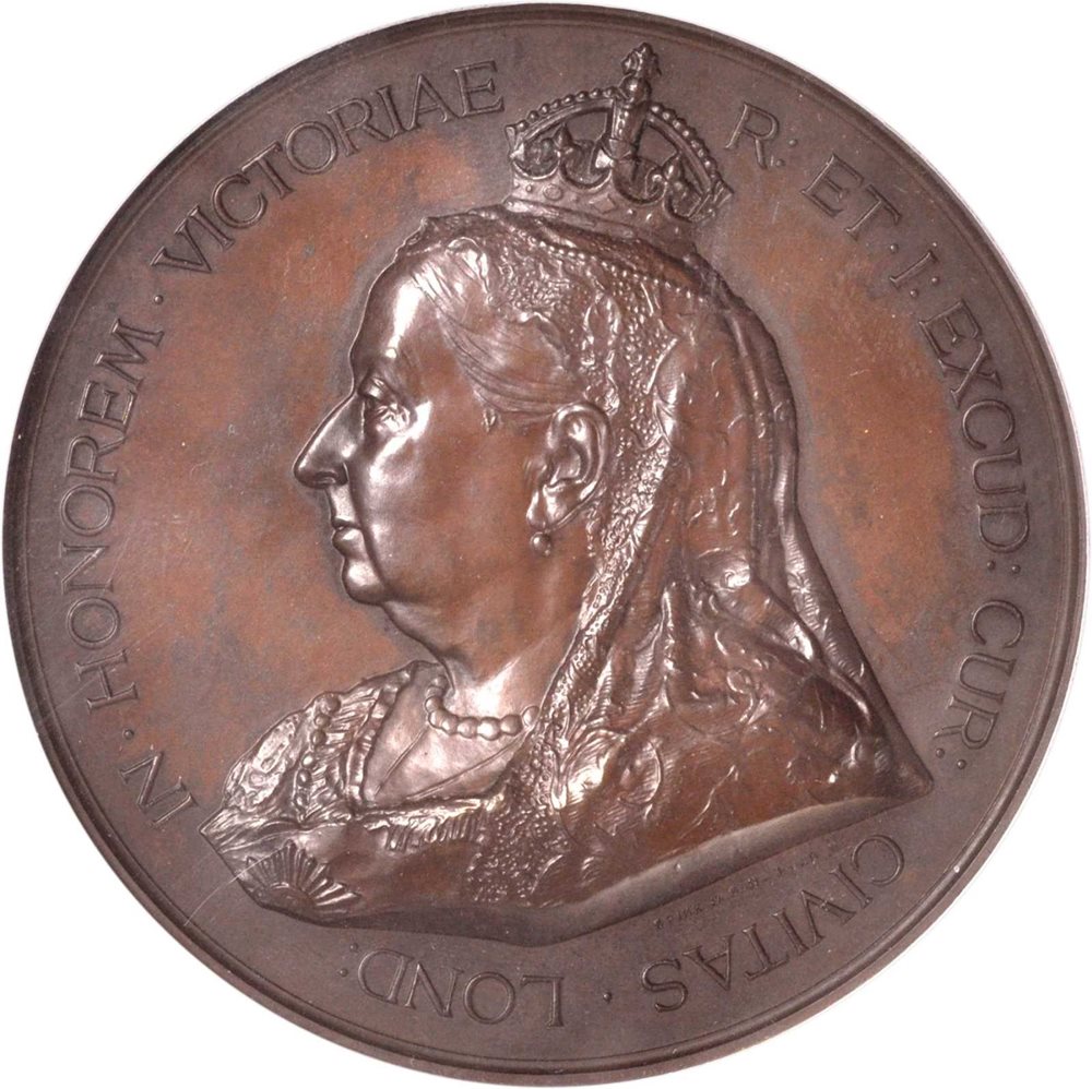 GREAT BRITAIN. Diamond Jubilee of Queen Victoria Bronze Medal