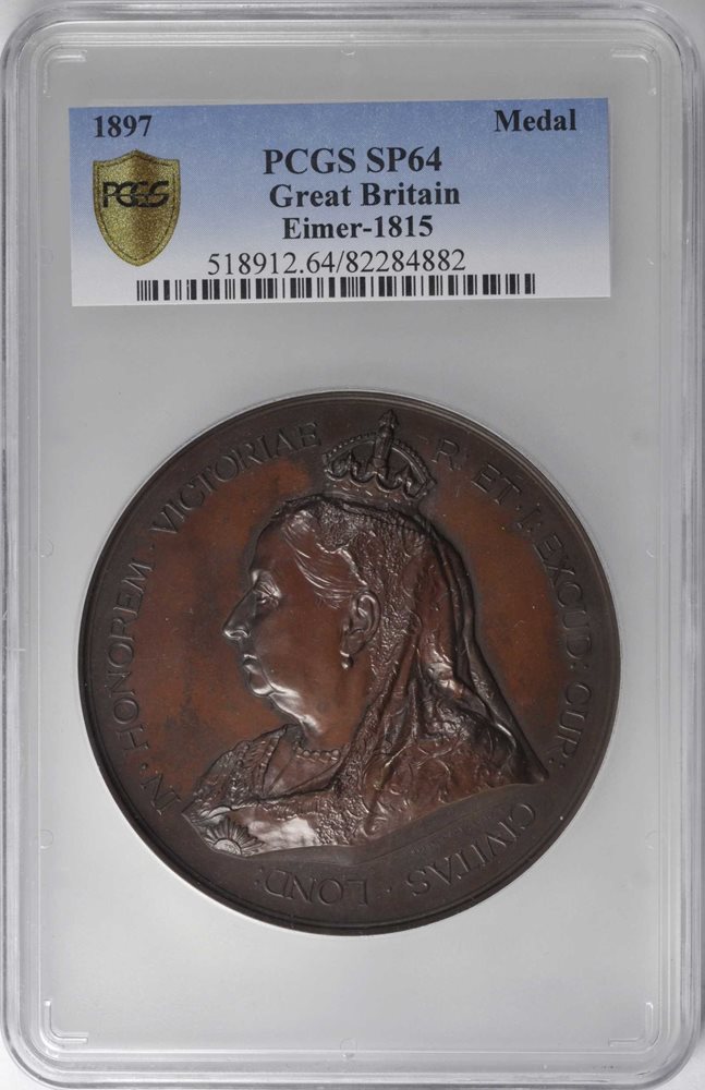 GREAT BRITAIN. Diamond Jubilee of Queen Victoria Bronze Medal