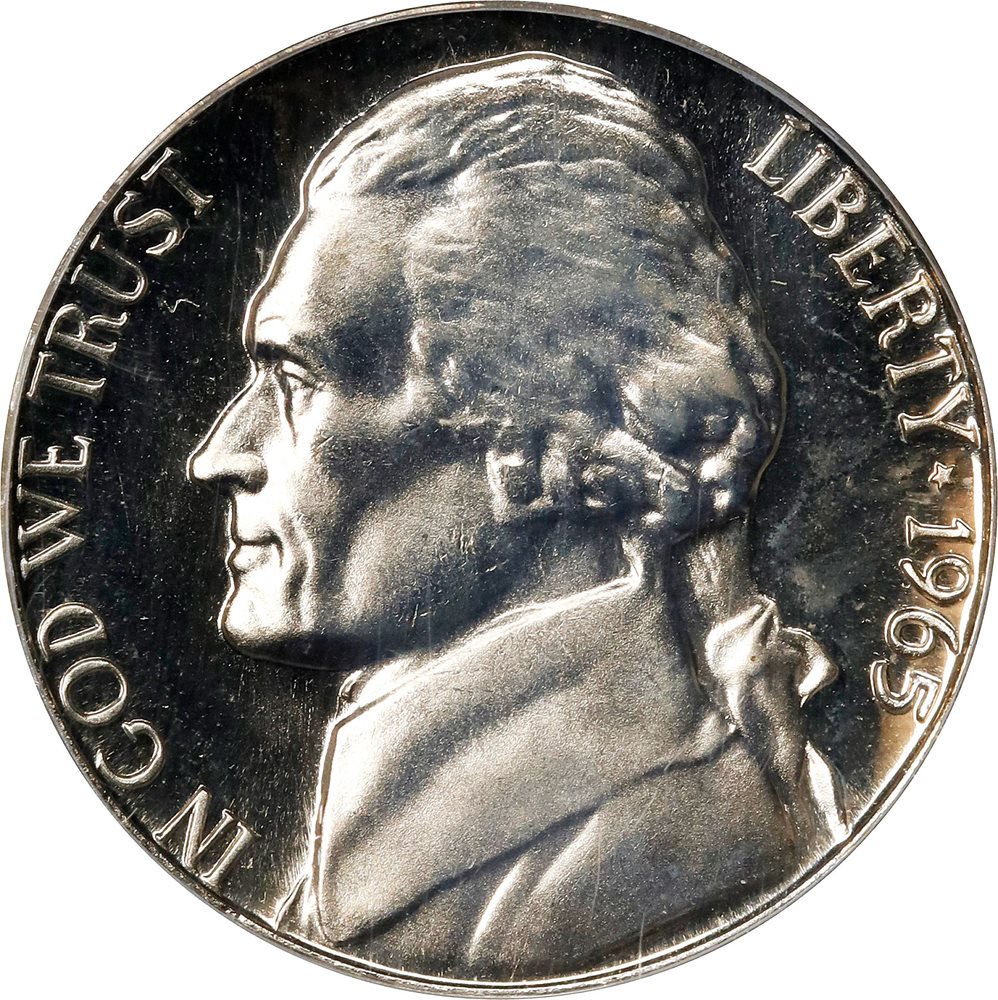 1965年 アメリカ合衆国 5セント 1965年 アメリカ合衆国 5セント CIRCULATED 1965 5 CENTAVOS MEXICAN