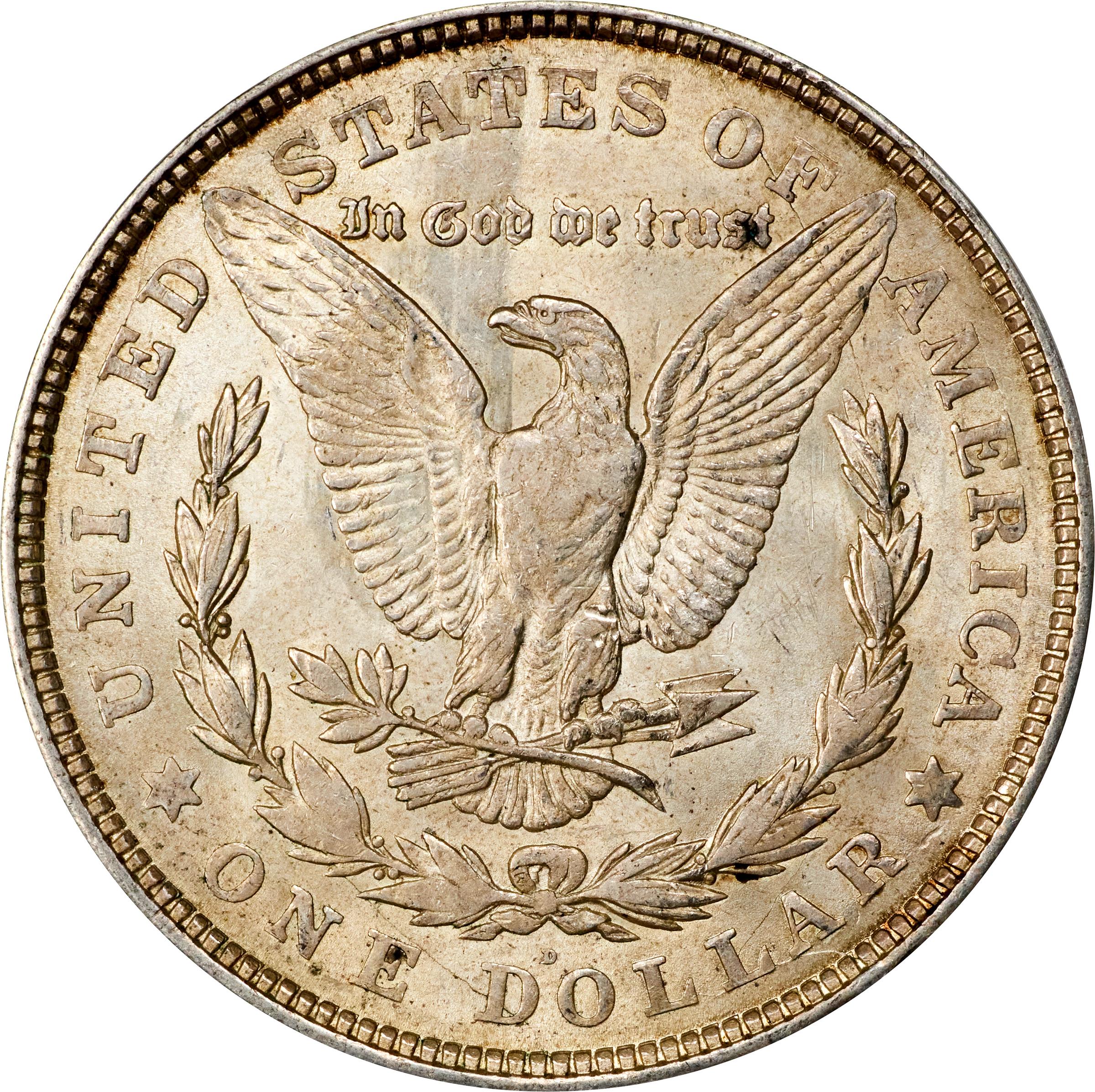 1921-D Morgan Silver Dollar. MS-62 (PCGS)., MS62 - PCGS Auction Prices