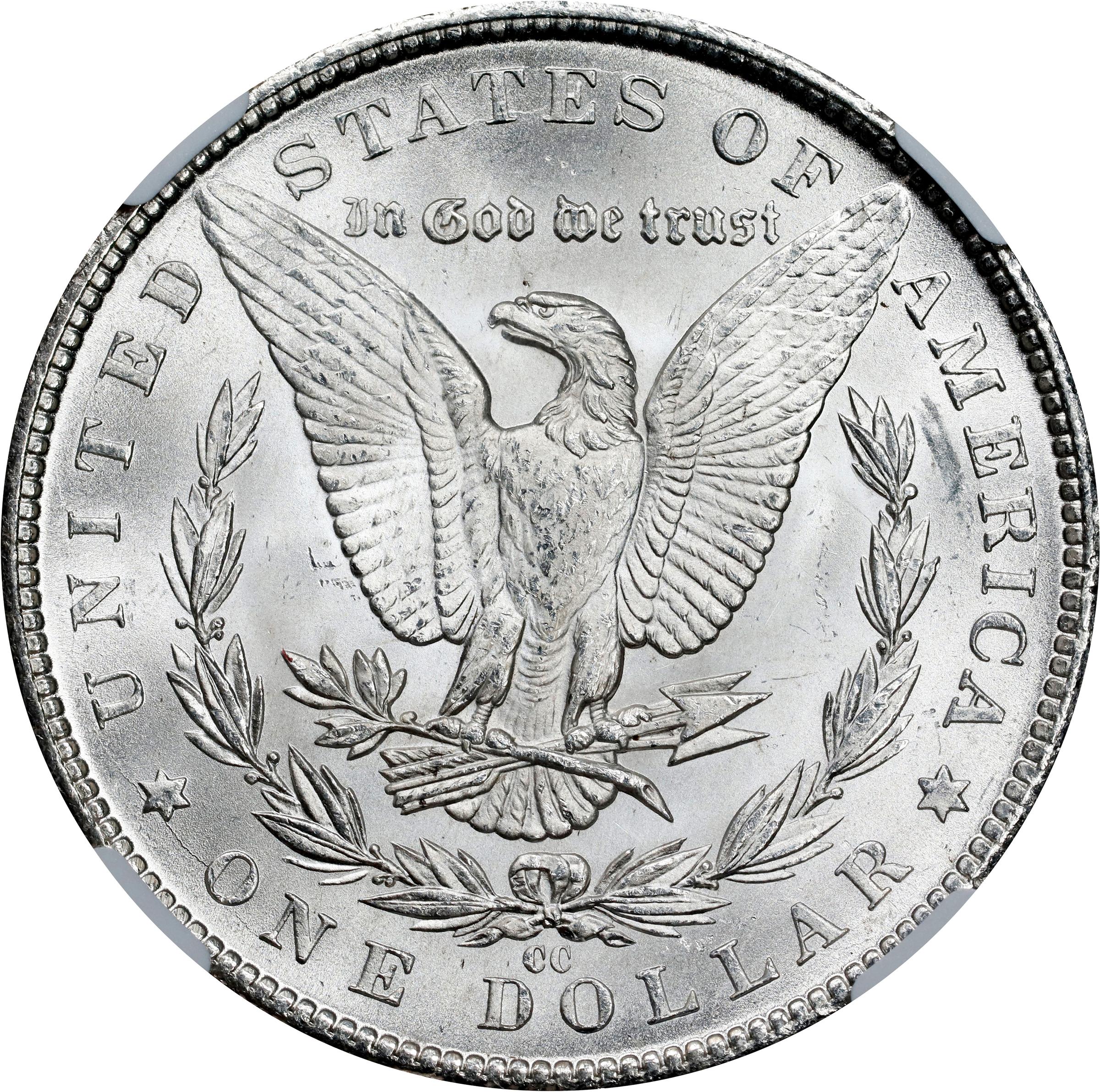 1884-CC Morgan Silver Dollar. MS-63 (NGC)., MS63 - PCGS Auction Prices