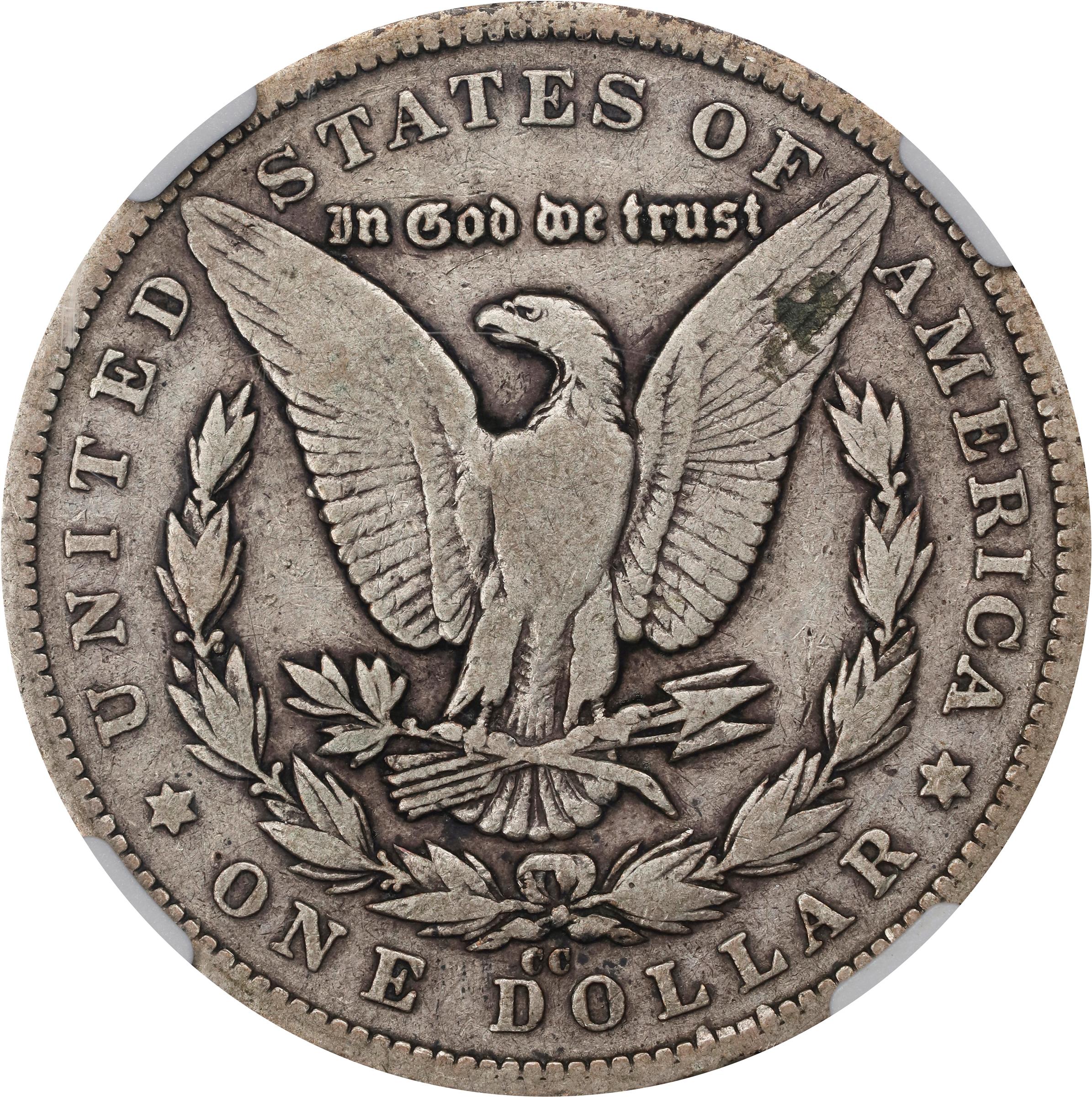 1879-CC Morgan Silver Dollar. Clear CC. VG-10 (NGC)., VG10 - PCGS